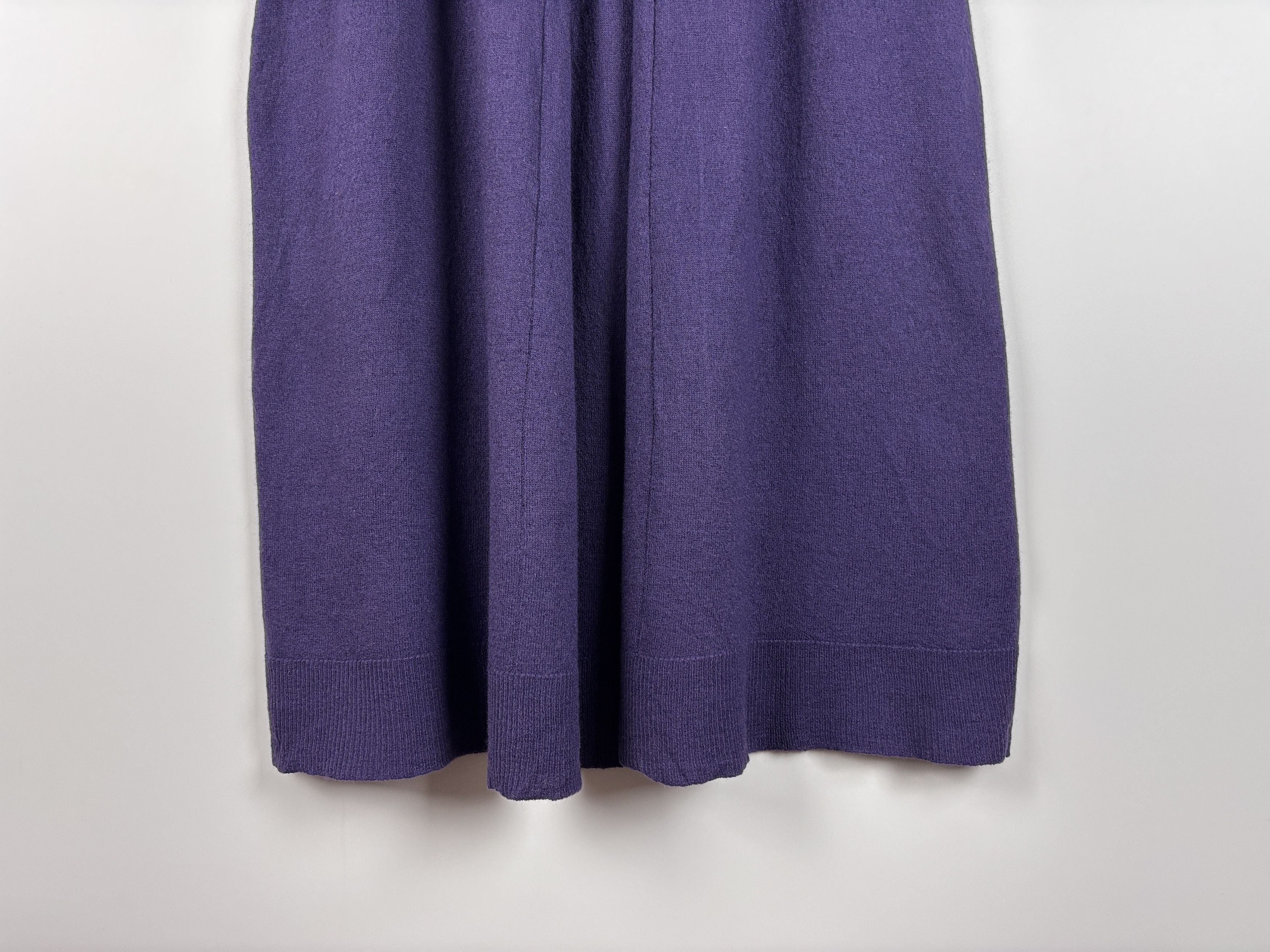 Miss Sixty × Vintage Womens Miss Sixty Wool Viscose Dress Purple Size M Size M / US 6-8 / IT 42-44 - 4 Thumbnail