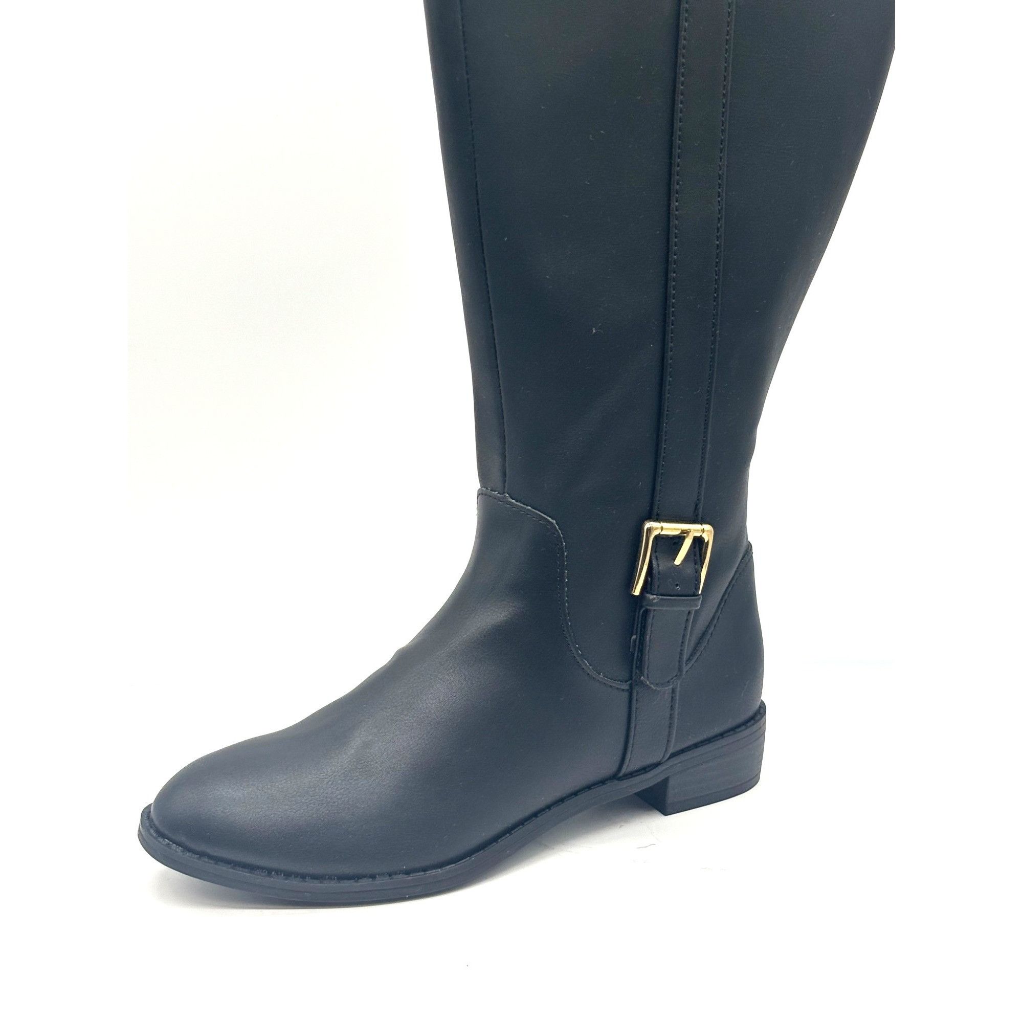 Other Karen Scott Deliee2 Riding Boots, Black/Cognac, 6,M, Wide C Size US 6 / IT 36 - 12 Thumbnail