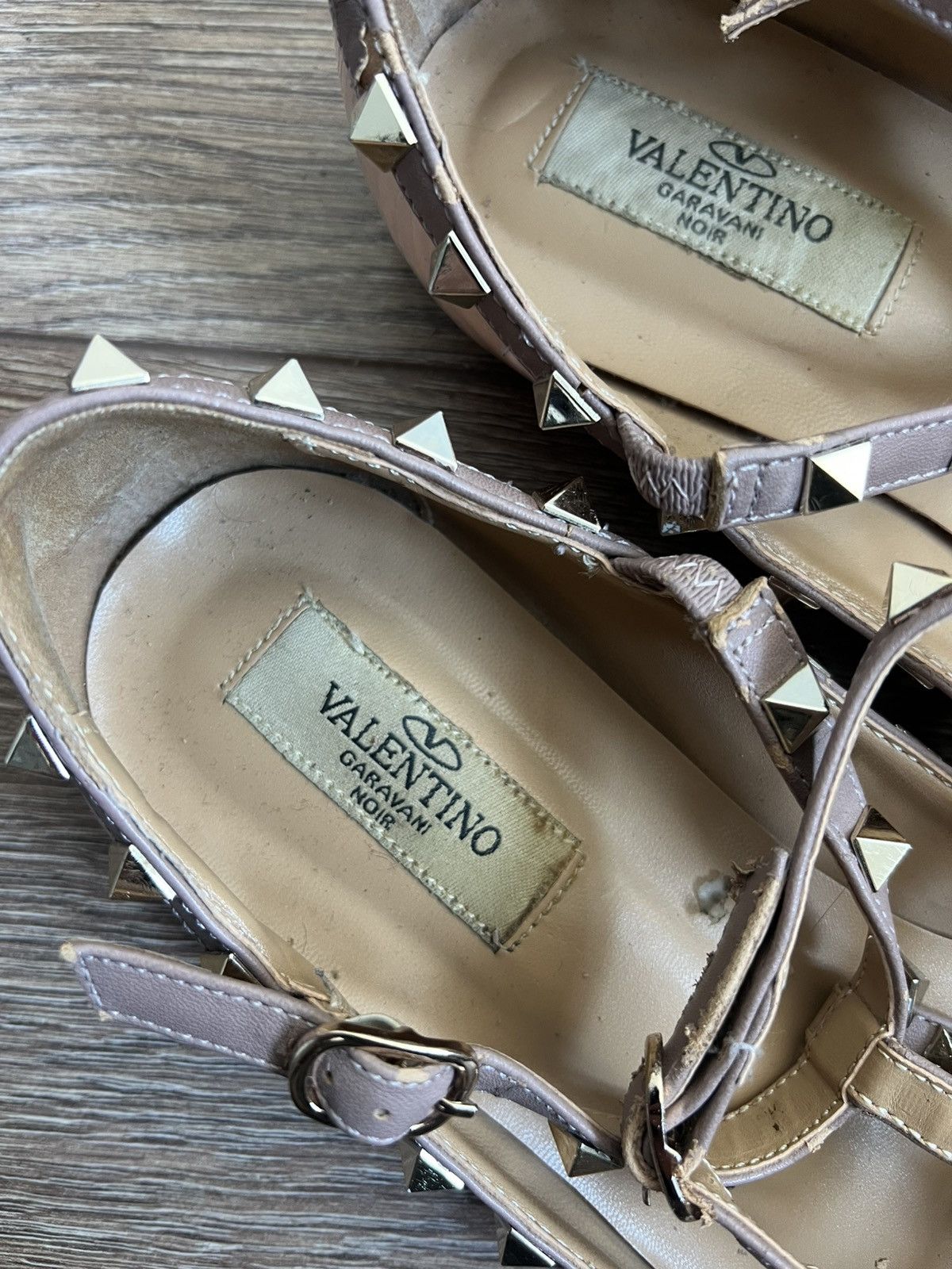 Valentino Valentino Spike Ballet Flats Size US 8 / IT 38 - 4 Thumbnail