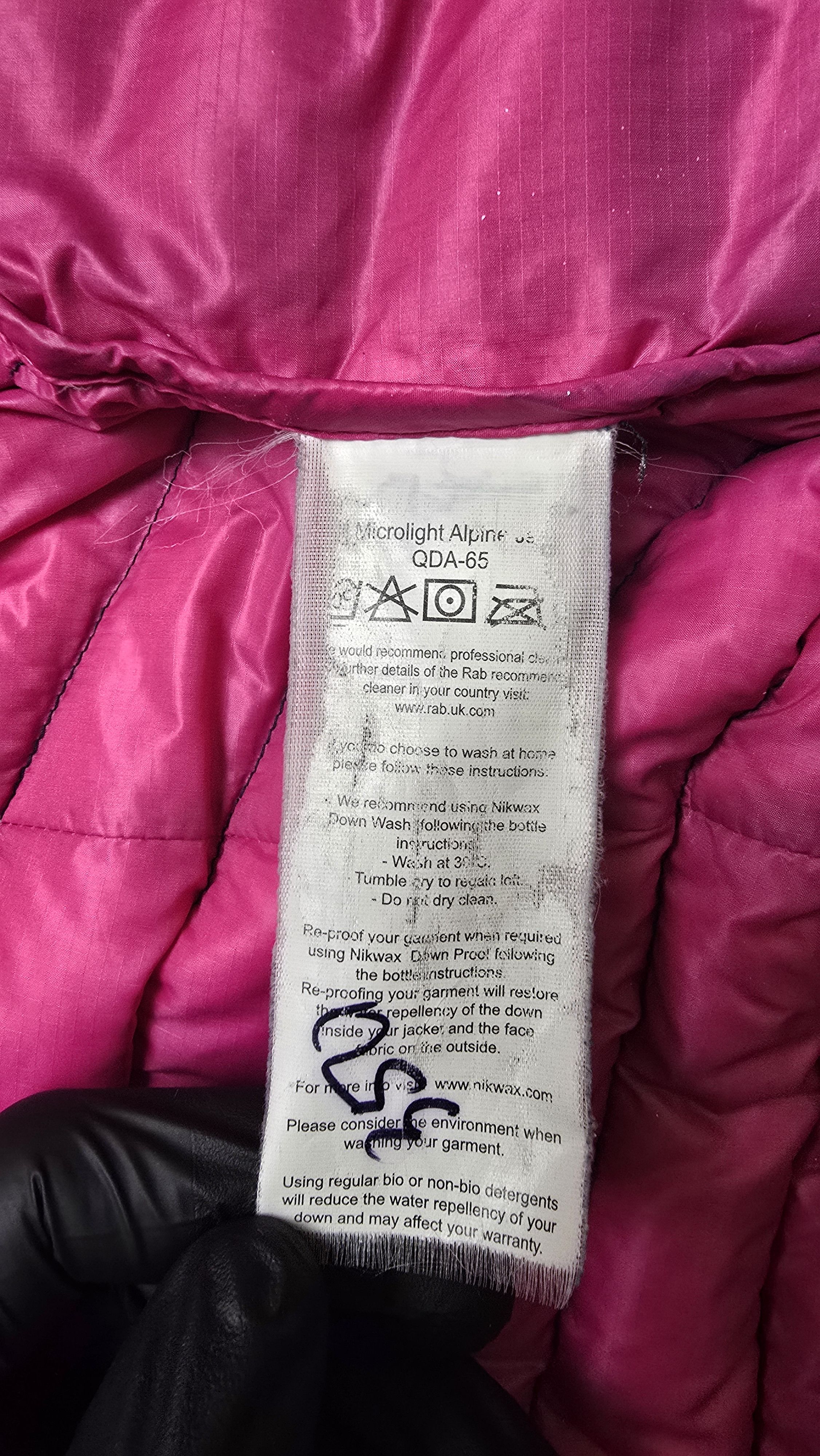 Rab Rab Gorpcore Microlight Alpine Down Puffer Nickwax Jacket Size XL / US 12-14 / IT 48-50 - 24 Thumbnail