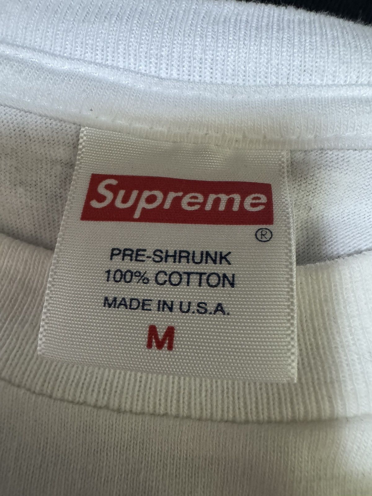 Supreme Supreme fonts tee Size US M / EU 48-50 / 2 - 2 Thumbnail