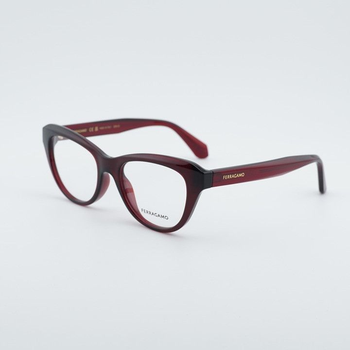 Salvatore Ferragamo Salvatore Ferragamo SF2989 616 Eyeglasses Red 51mm Cat Eye Size ONE SIZE - 1 Thumbnail