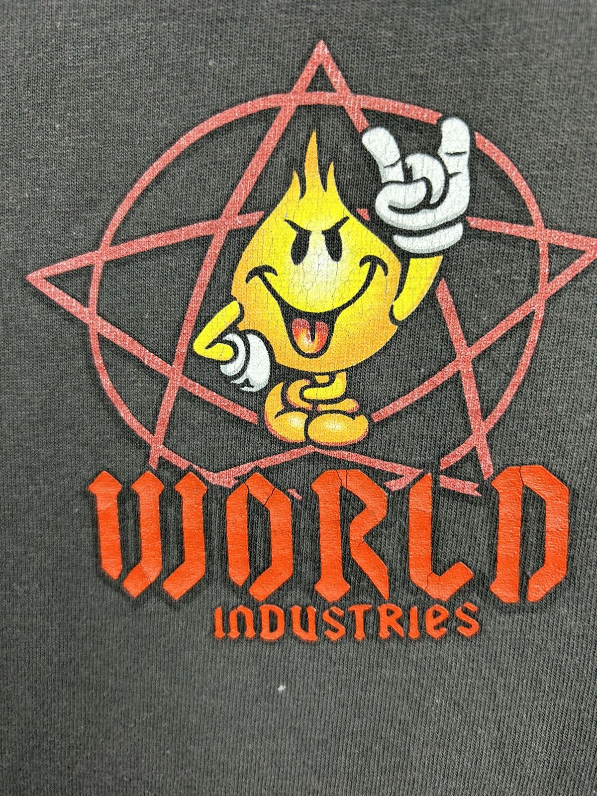 Vintage × World Industries Vintage 90s World Industries Skateboard T shirt Size US M / EU 48-50 / 2 - 11 Thumbnail