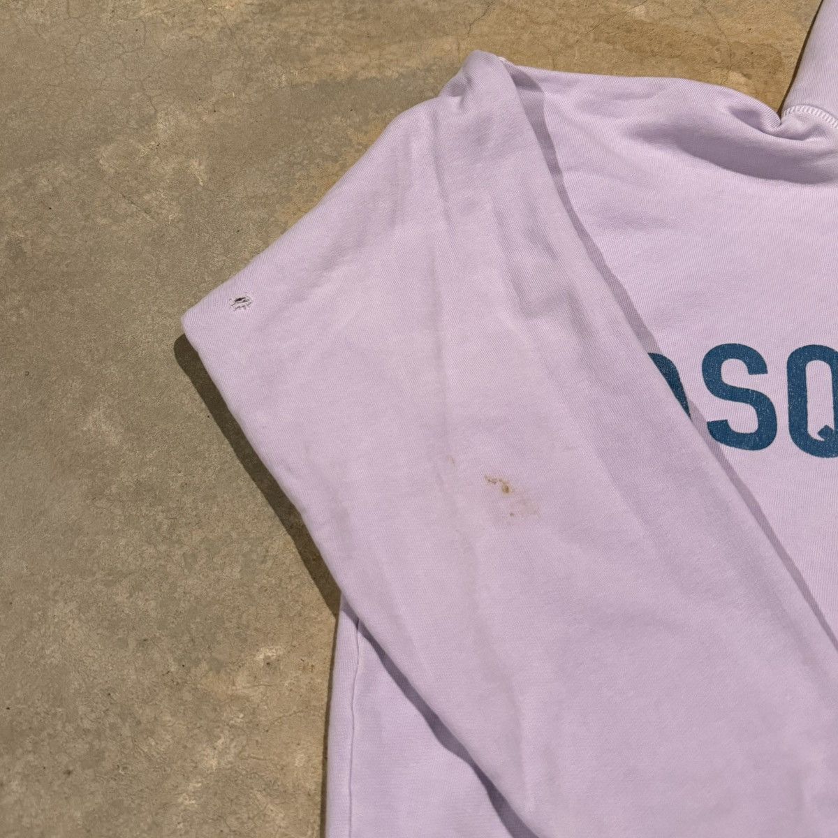Dsquared2 Dsquared2 Garment Dyed Faded Boxy Cropped Logo Hoodie Size US S / EU 44-46 / 1 - 8 Thumbnail
