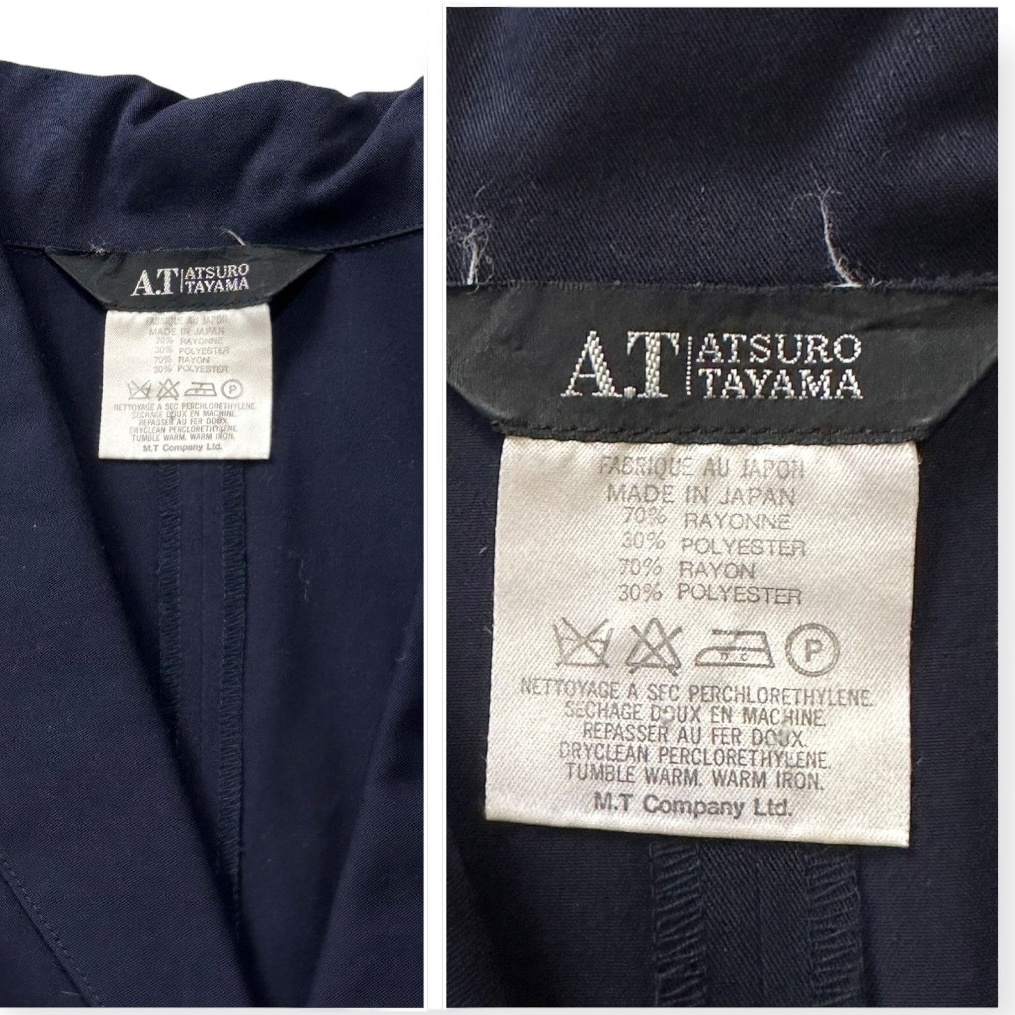 ATSURO TAYAMA × Japanese Brand × Vintage Vintage AT/Atsuro Tayama Blue A line Short Sleeve Midi Dress Size ONE SIZE - 3 Thumbnail