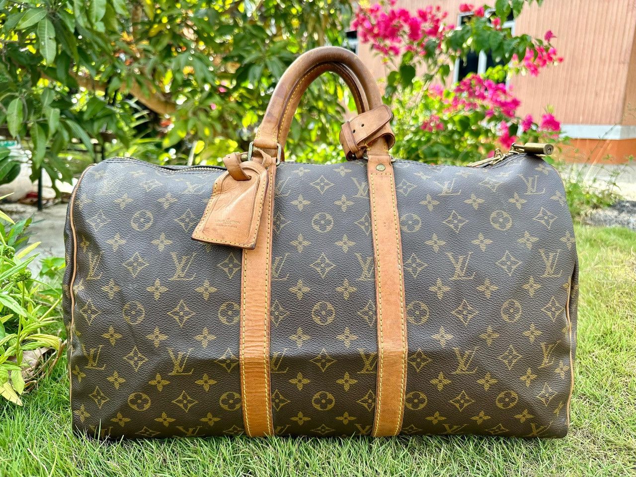 80's Lv Keepall 45 Authentic Vintage Louis Vuitton Keepall 45