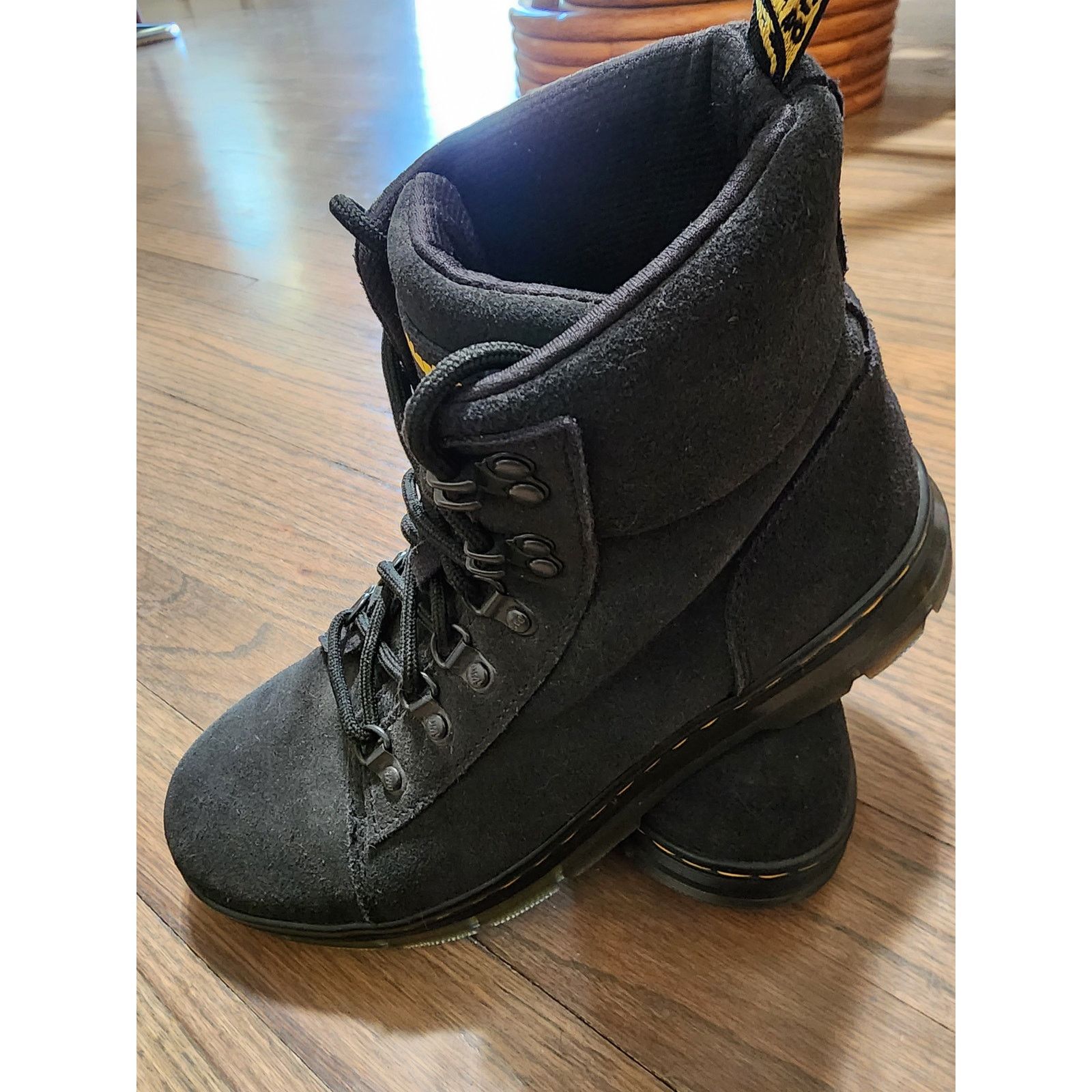 Dr. Martens Dr. Martens Combs Suede Casual Boots in black Size US 9 / IT 39 - 1 Thumbnail