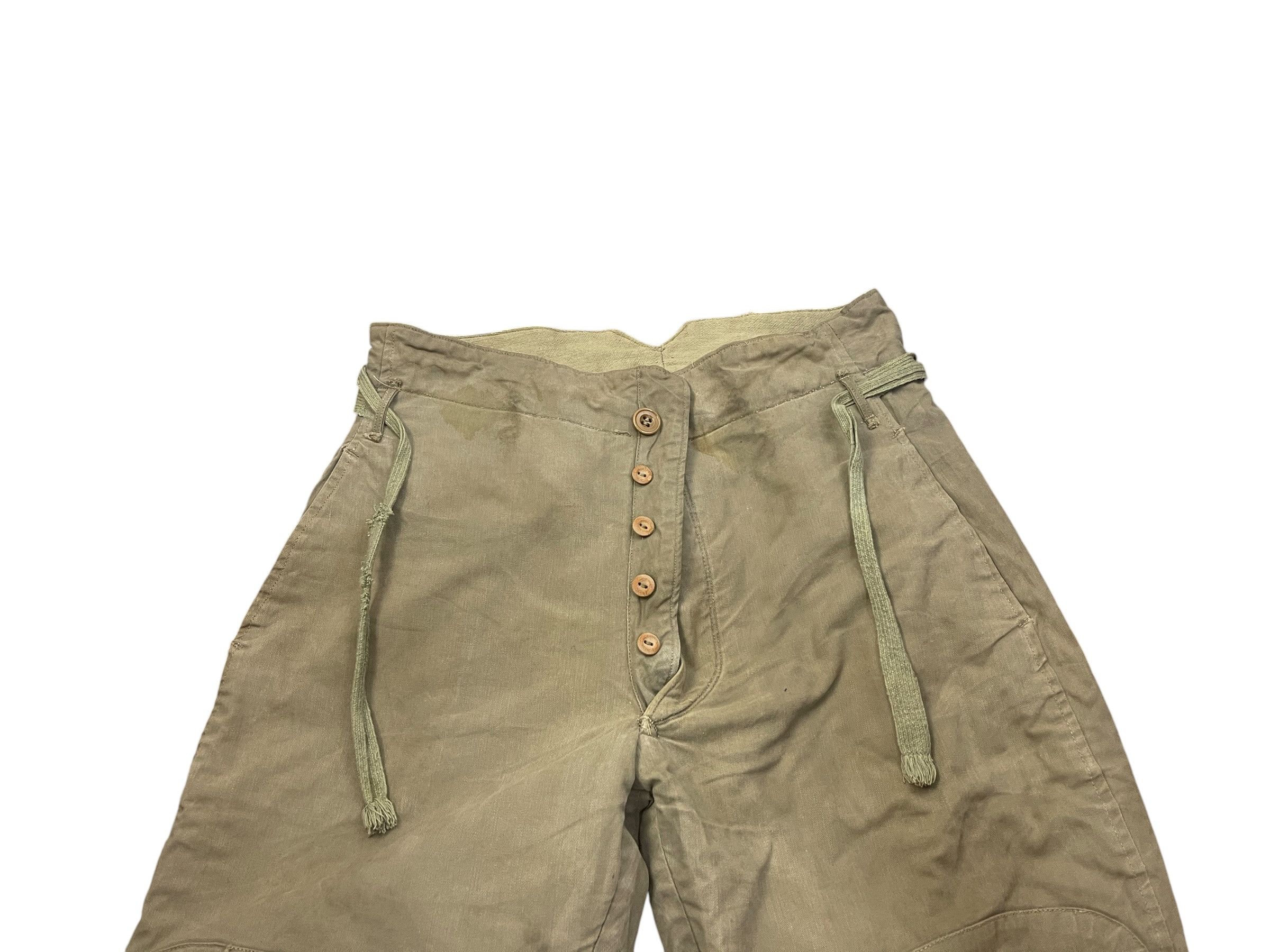 Japanese Brand Vintage WWII Japanese Army HBT Field Pants Military Trousers Size US 32 / EU 48 - 16 Thumbnail