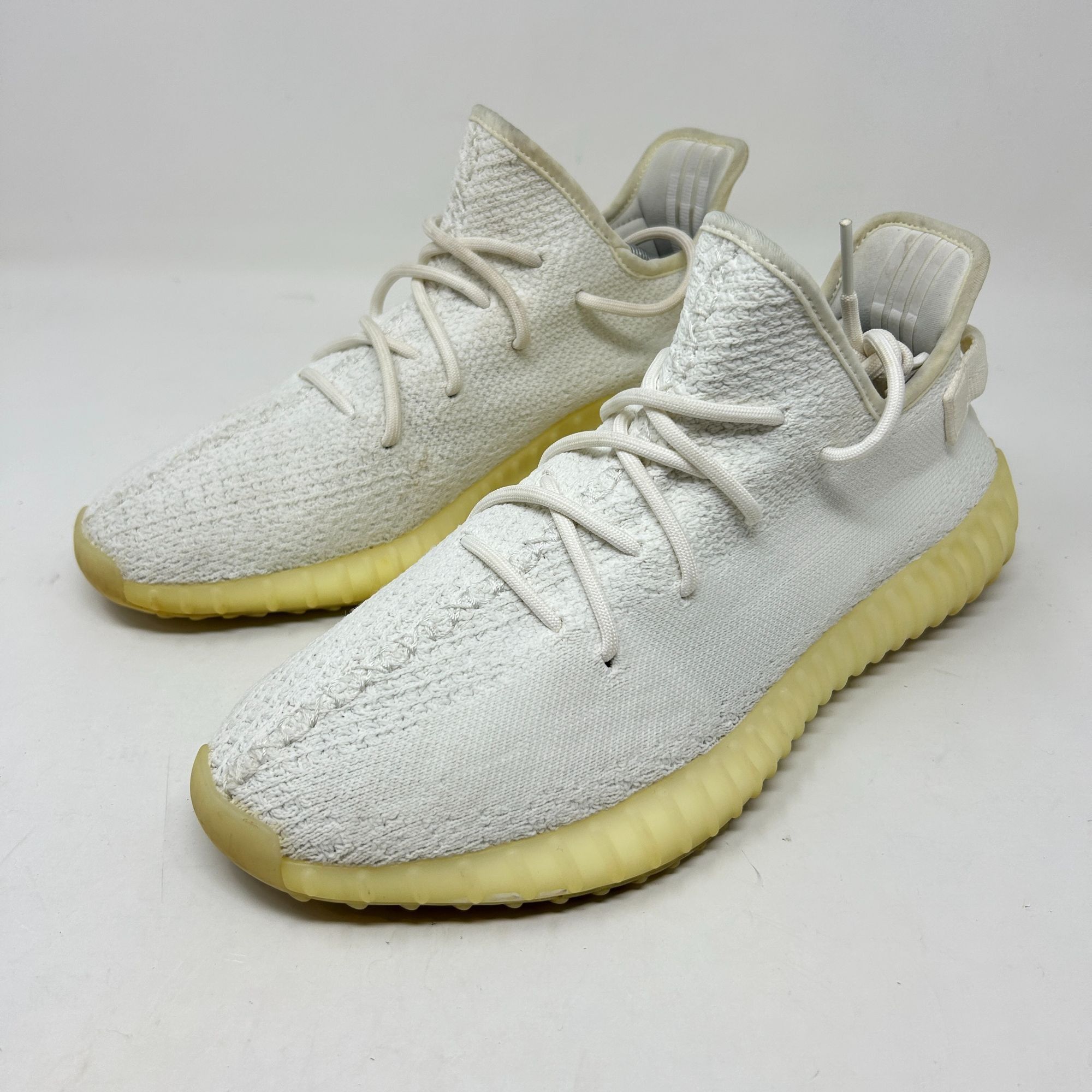 Adidas Adidas Yeezy Boost 350 V2 Cream Triple White Men's 11.5 Size US 11.5 / EU 44-45 - 6 Thumbnail