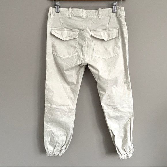 Nili Lotan Nili Lotan Cropped Military Pants in Eggshell - 6 🇺🇸 Size 28" / US 6 / IT 42 - 10 Thumbnail