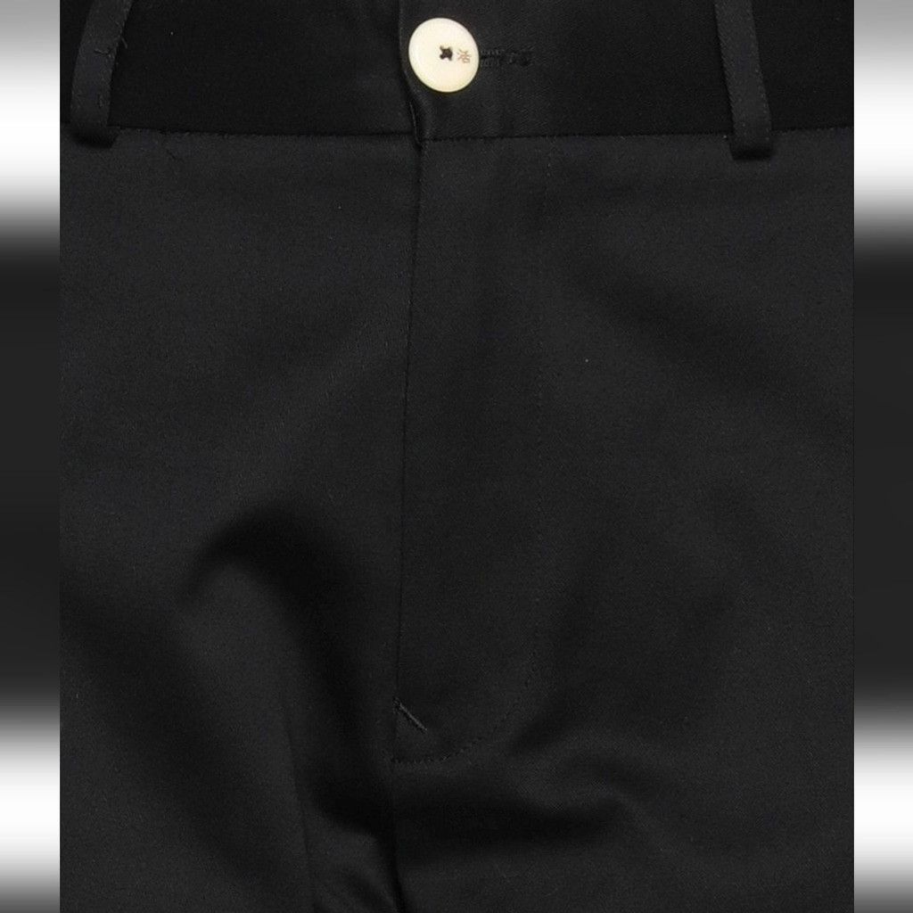 Ih Nom Uh Nit IH NOM UH NOT Black Wide Leg Pants with Tailored Look Size 34" / US 12 / IT 48 - 4 Thumbnail