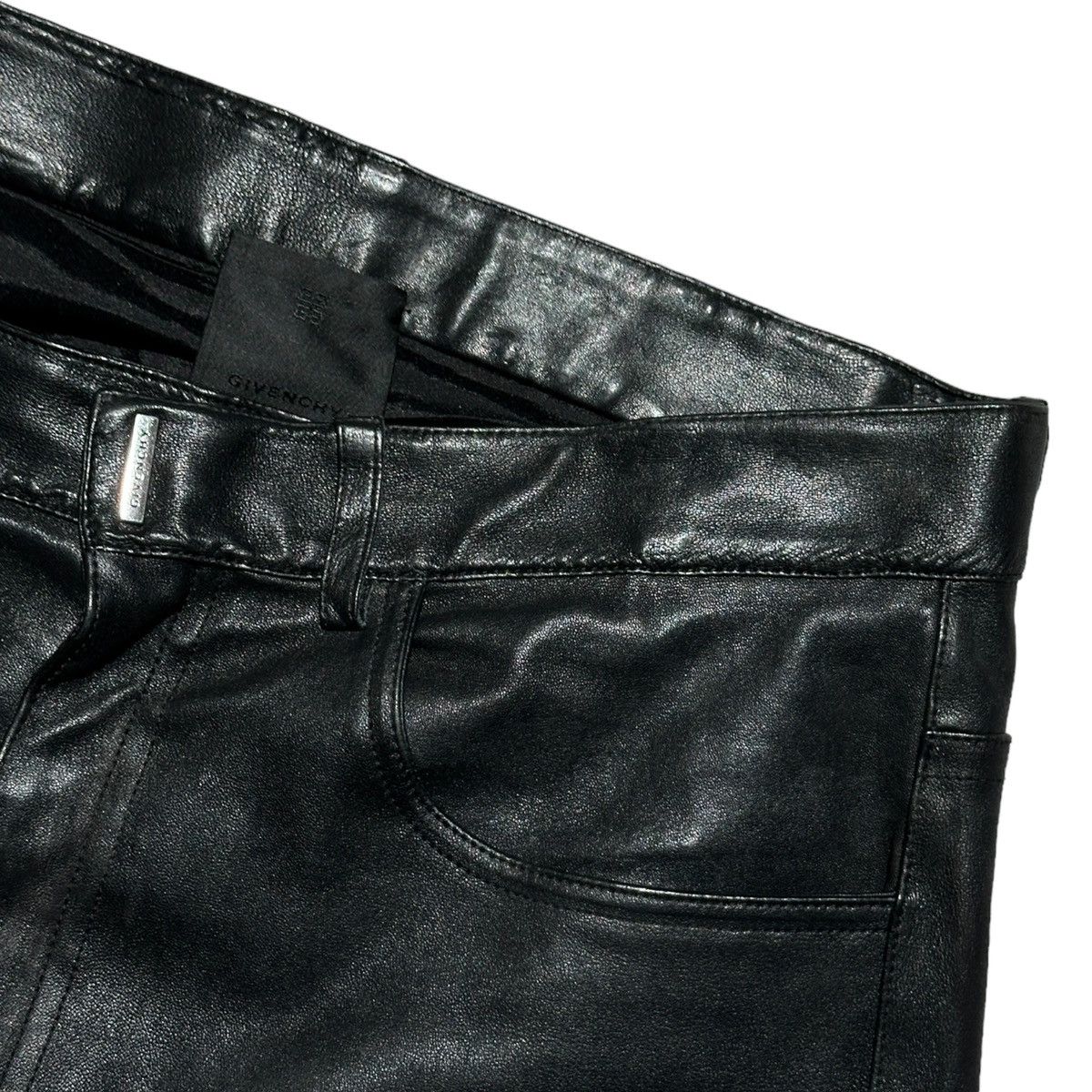 Givenchy $5,180 Lamb leather cargo pant Size US 34 / EU 50 - 2 Thumbnail