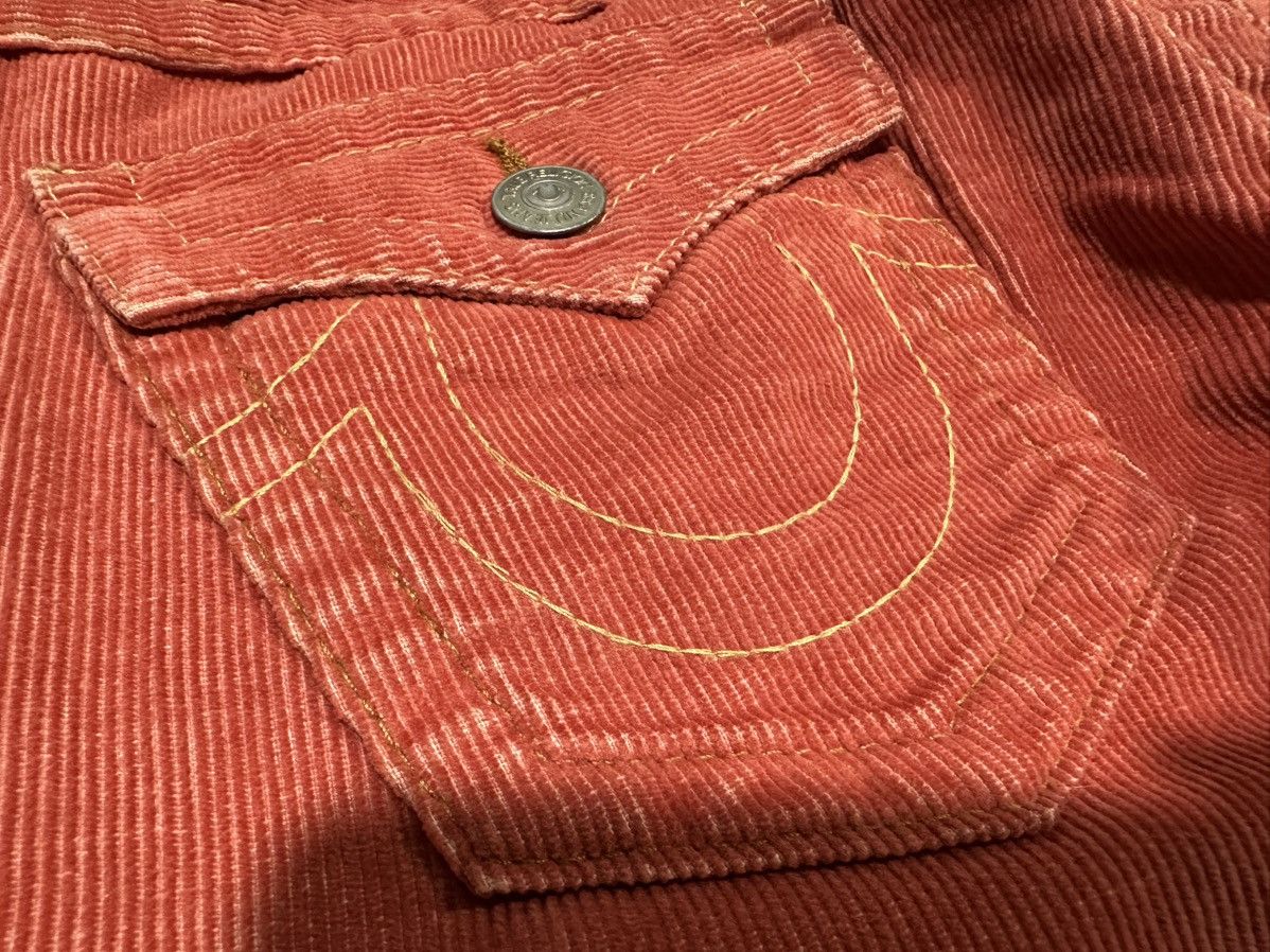True Religion 🔥Sick Y2K True Religion Corduroy Flared Denim Size US 28 / EU 44 - 8 Thumbnail