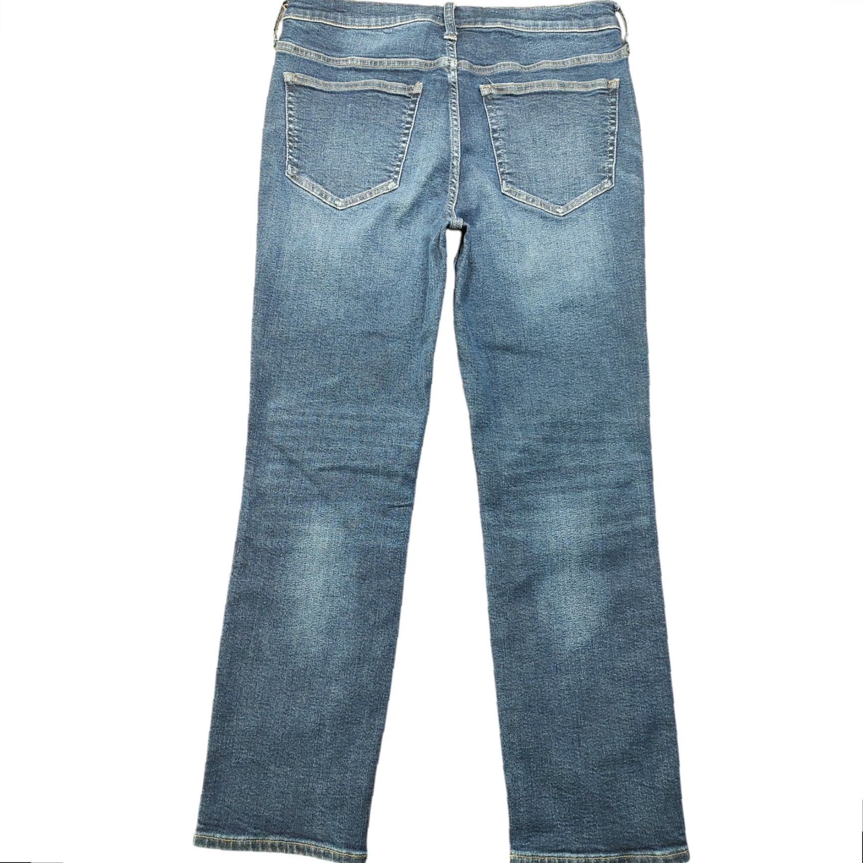 J.Crew VINTAGE J.CREW Jeans Womens 29 Inseam 27 Blue 9" Mid Wash Denim Straight Relaxed Stretch City 90s Womens Size 29" - 2 Thumbnail