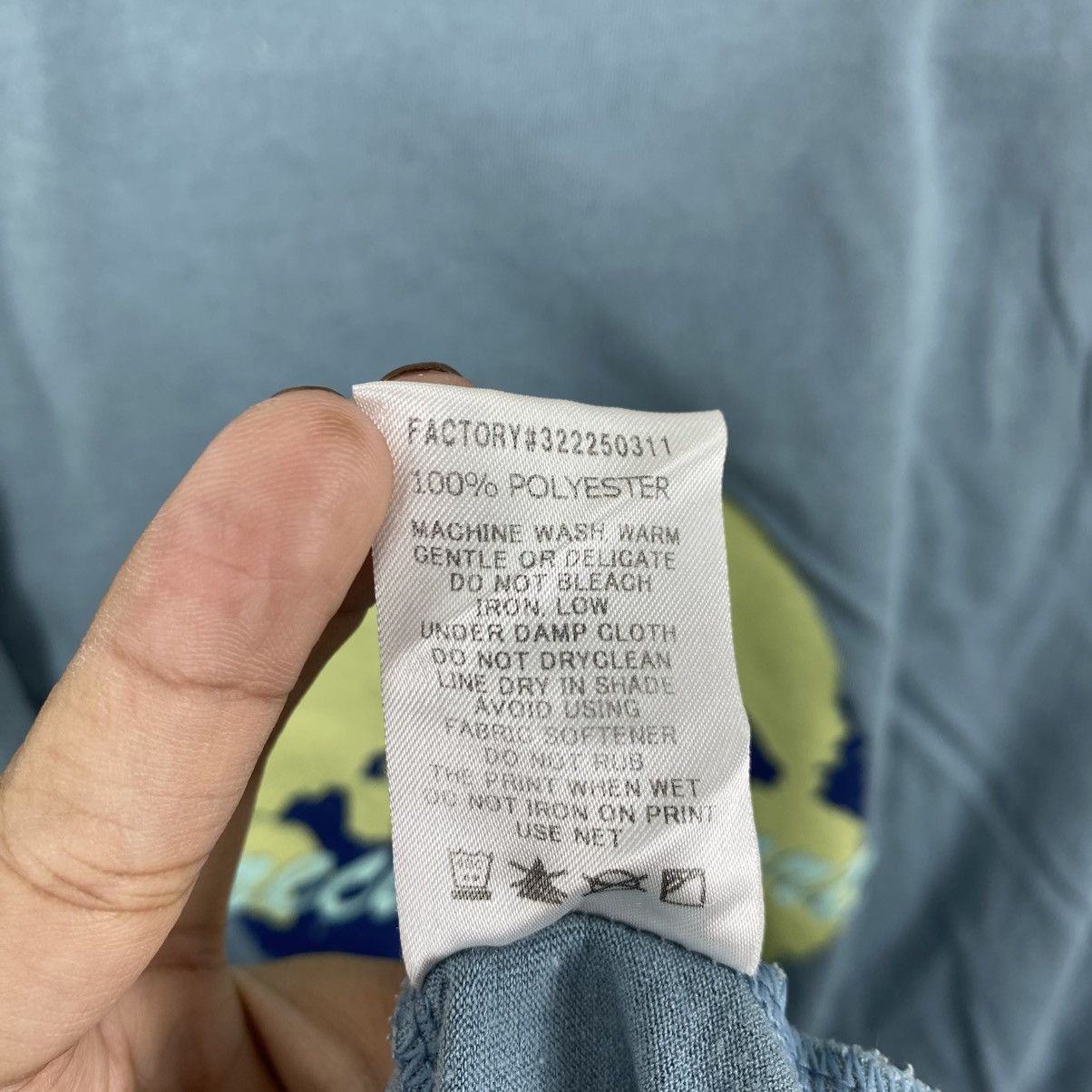 Montbell Montbell Wickron Precious Earth T-Shirt Gorpcore Blue Sz M Size US M / EU 48-50 / 2 - 9 Thumbnail