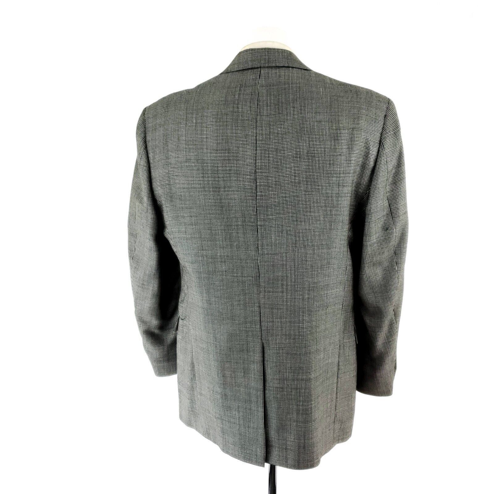 Hart Schaffner Marx Hart Schaffner Marx 1887 Textured Wool 2 Button Sport Coat 4 Size 40R - 5 Thumbnail
