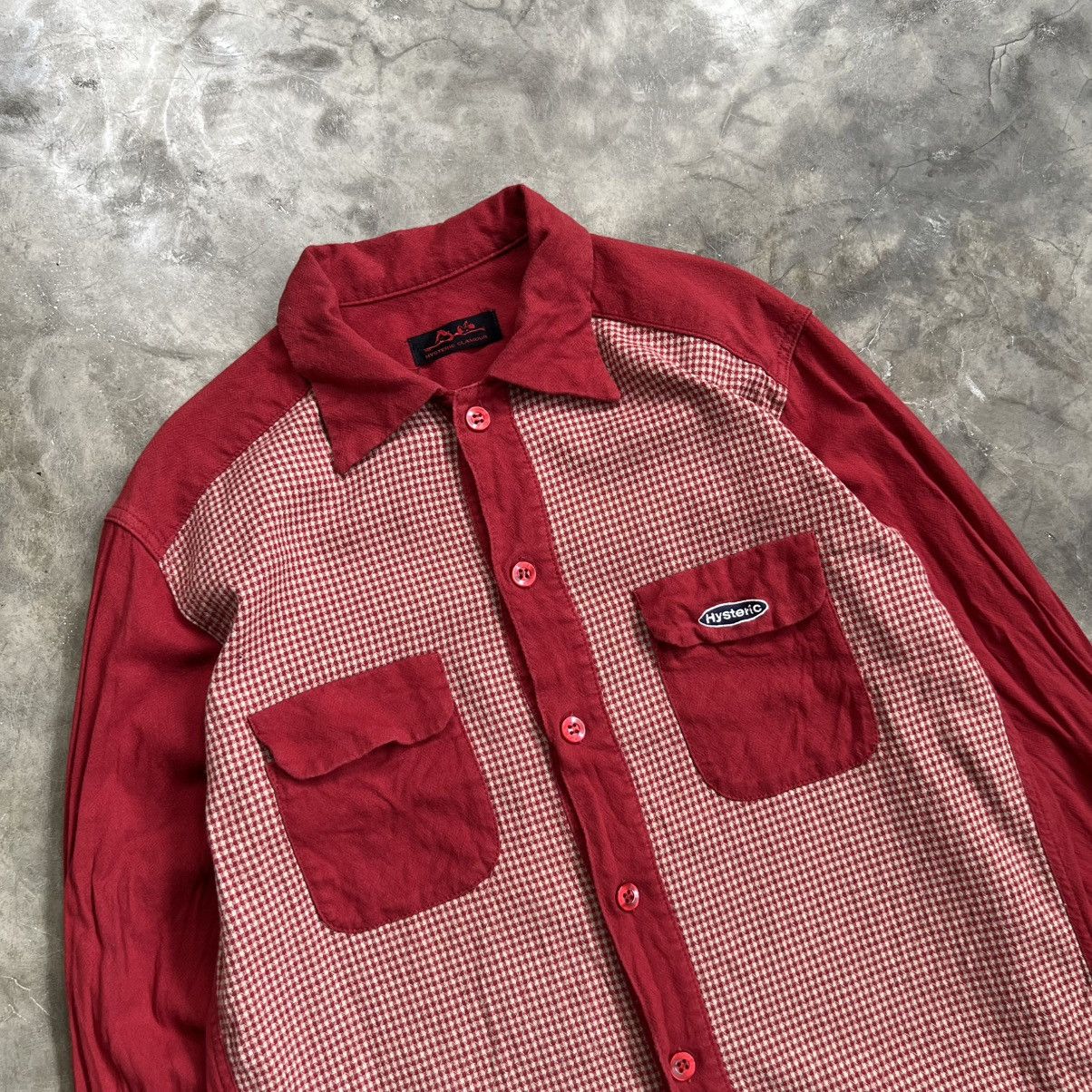 Hysteric Glamour Hysteric Glamour Checkered Classic Pattern Longsleeve Shirt Size US M / EU 48-50 / 2 - 2 Thumbnail