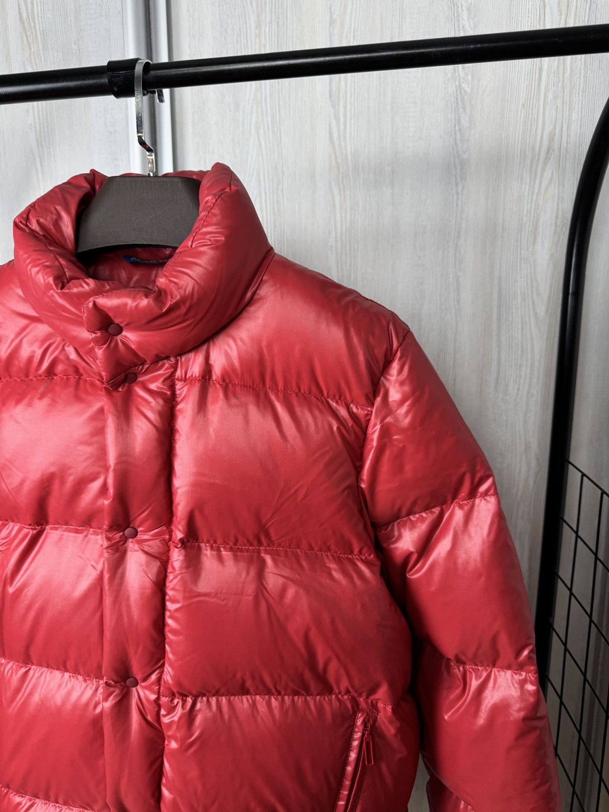 Moncler VTG Moncler Grenoble Red Puffer Down Jacket Rare 90s Snap Size US M / EU 48-50 / 2 - 4 Thumbnail