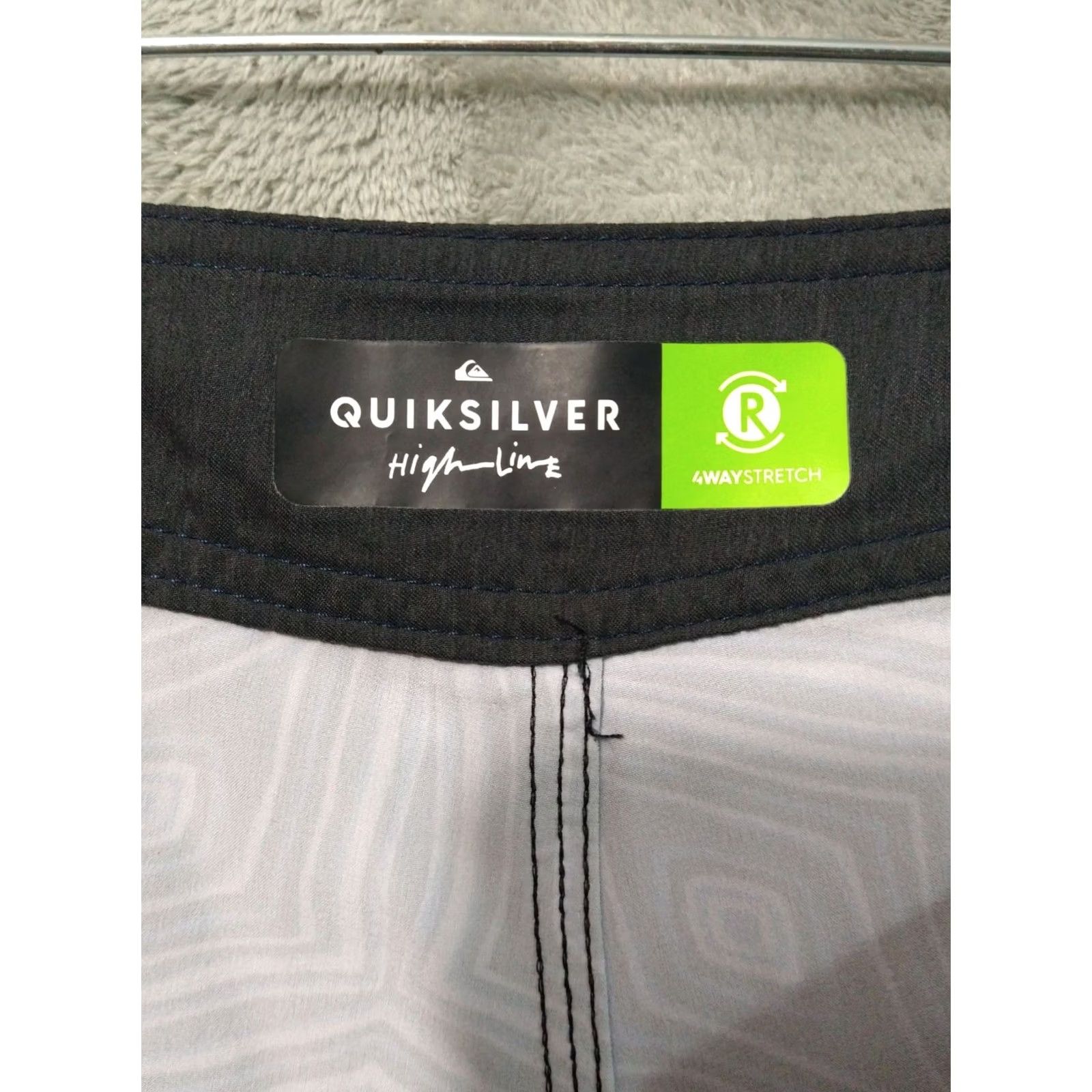 Quiksilver Quiksilver Shorts Mens 32 Dryflight High Line Geometric Board Swim Trunks Surf Blue Geometric 32 Mens Beach Surfing Board Shorts Size US 32 / EU 48 - 7 Thumbnail