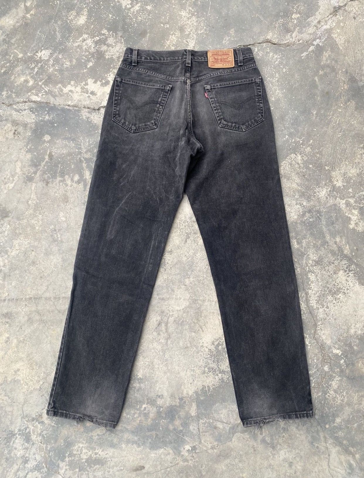 Levi's Rare Levis LOT 550 Paint Slapper Jeans Size US 32 / EU 48 - 2 Thumbnail