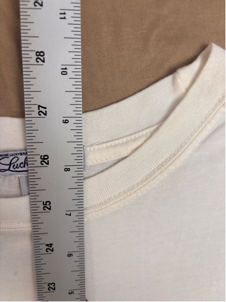 Lucky Brand Women's Lucky Brand T-shirt Size M White Dragon Graphic Size L / US 10 / IT 46 - 6 Thumbnail