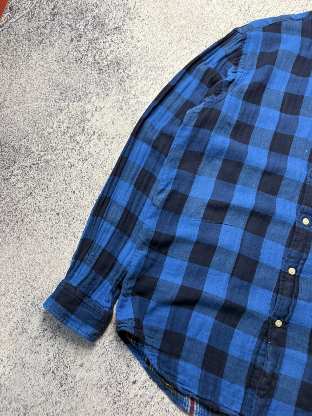 Flannel Vintage RALPH LAUREN Flanel Plaid Shirt USA Size US L / EU 52-54 / 3 - 17 Thumbnail