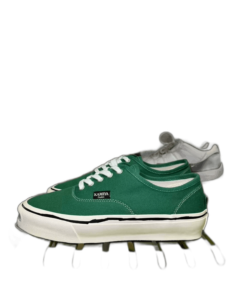 Maison MIHARA YASUHIRO green kamiya lowtop sneakers Size US 12 / EU 45 - 1 Thumbnail