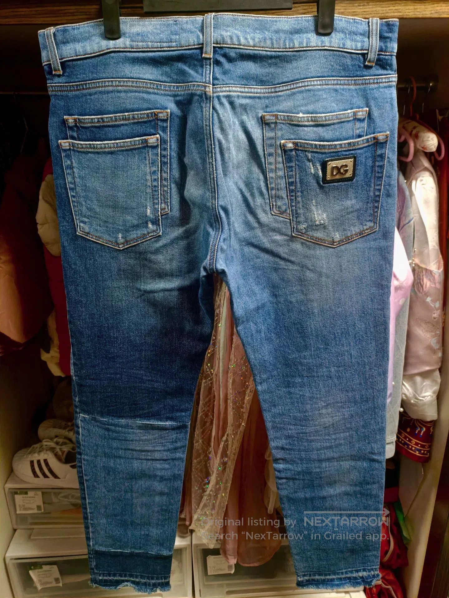 Dolce & Gabbana Dolce&Gabbana Sacred Heart Crown Jeans. Size US 36 / EU 52 - 2 Thumbnail