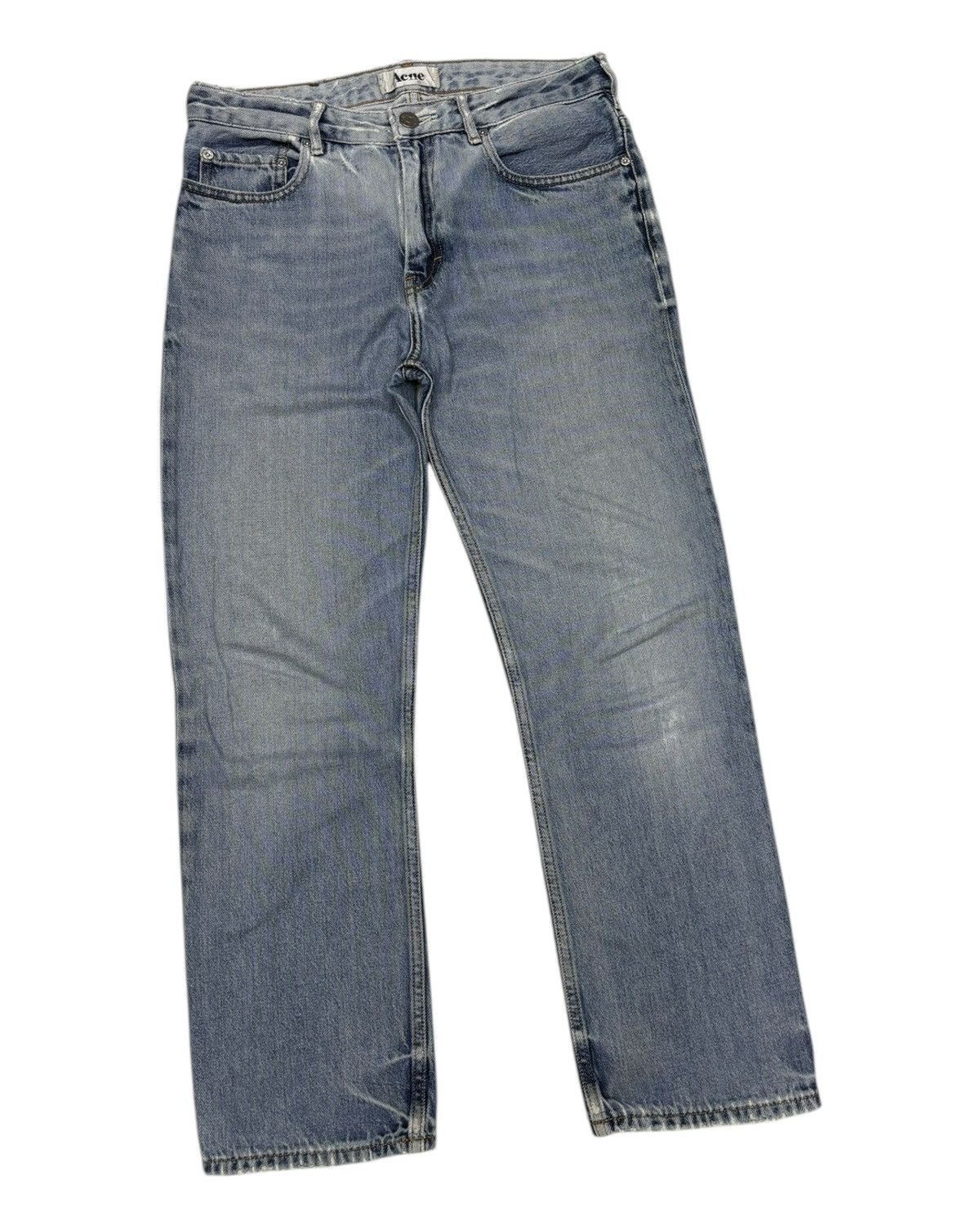 Acne Studios 🔥ACNE BLUE WASHED DENIM JEANS Size 30" / US 8 / IT 44 - 3 Thumbnail