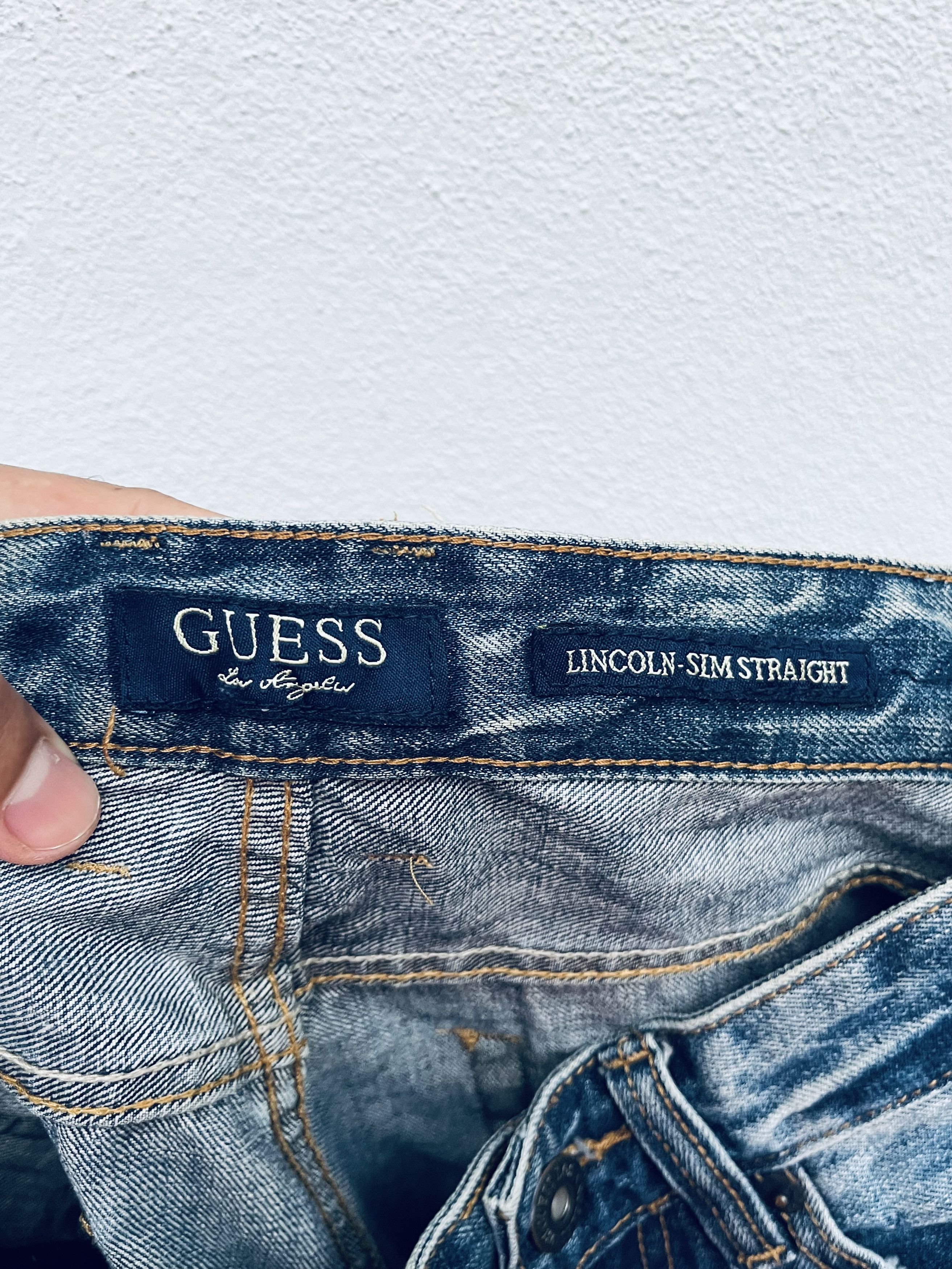 Japanese Brand × Vintage Vintage Guess Distressed Designer Fashion Style Size US 29 - 11 Thumbnail