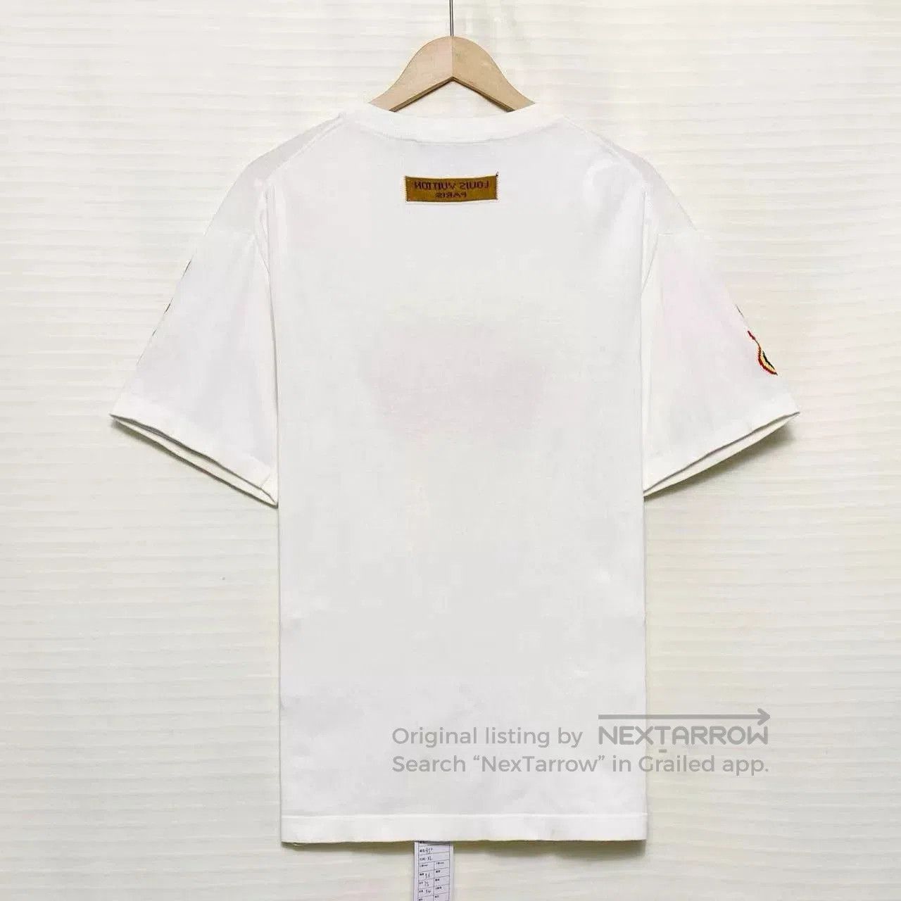 Louis Vuitton Louis Vuitton SS23 Logo Print Crewneck T. Size US XL / EU 56 / 4 - 2 Thumbnail
