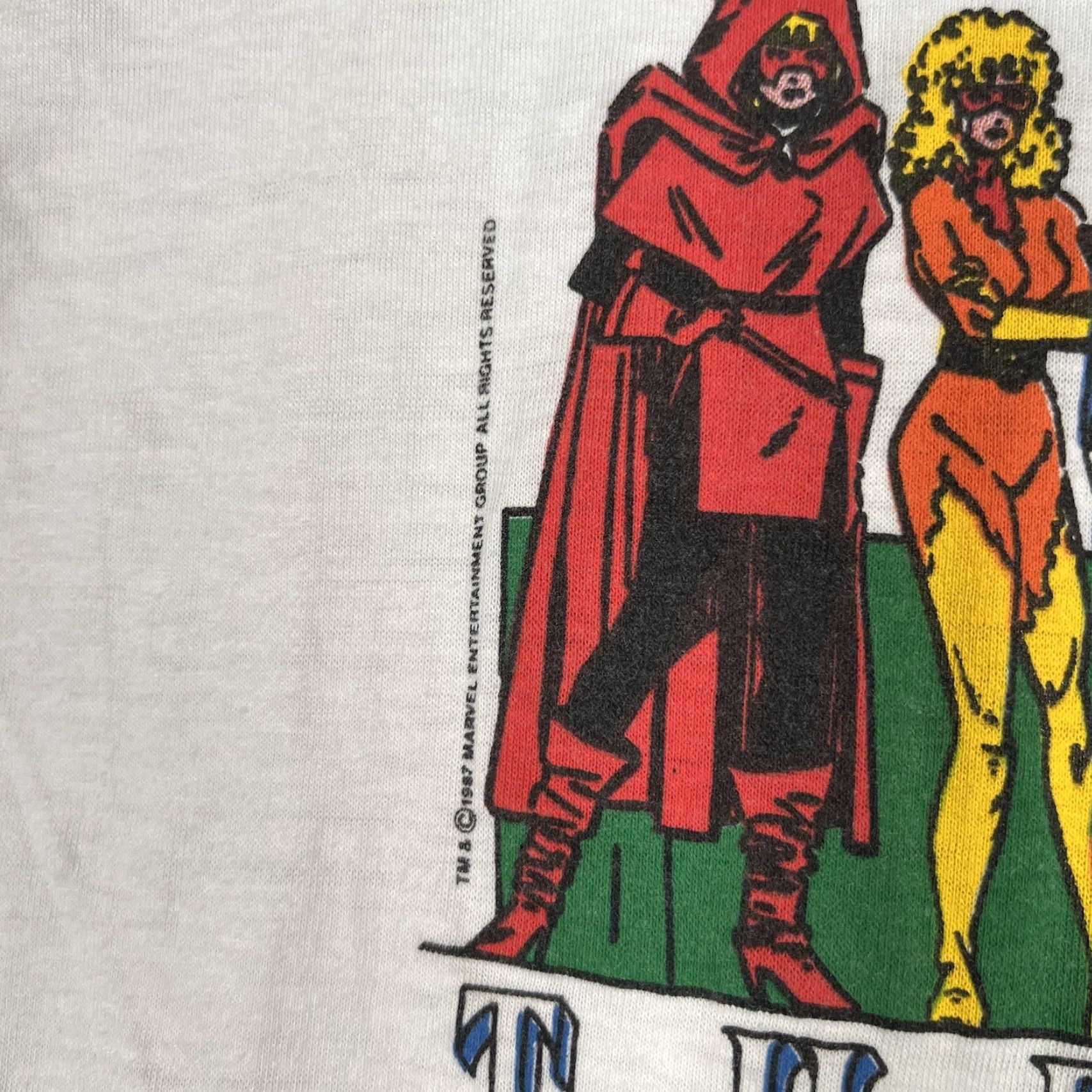 Vintage VINTAGE East Coast Sportswear The New Mutants T Shirt Adult Medium White Mens Size US M / EU 48-50 / 2 - 5 Thumbnail