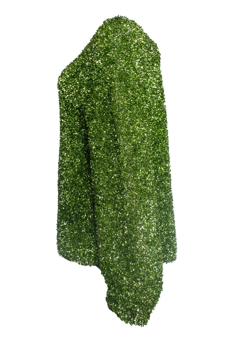 Dries Van Noten Dries van Noten, Oversized lame green sweater Size XS / US 0-2 / IT 36-38 - 4 Thumbnail