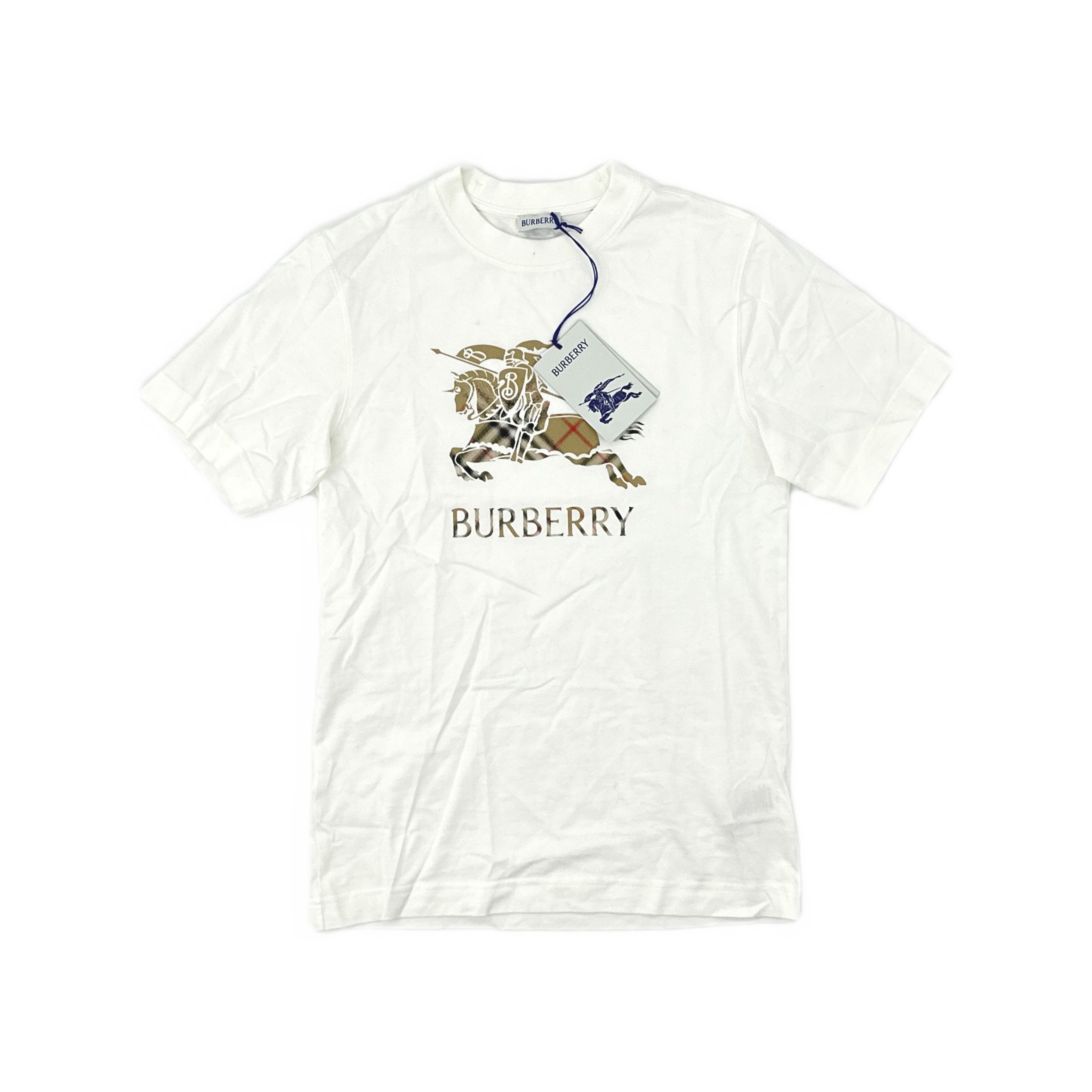 Burberry Burberry Equestrian Knight Logo T-Shirt Size XS Size US XS / EU 42 / 0 - 1 Thumbnail