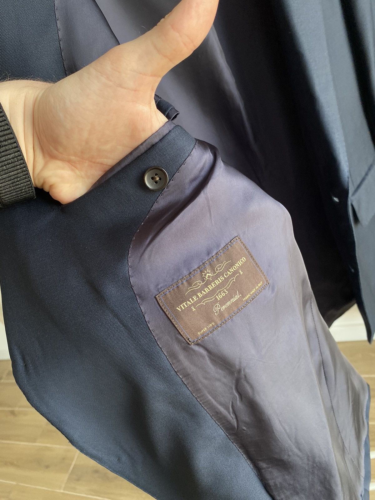 Suitsupply Suitsupply Lazio Single Breasted Blazer 100% Wool Size 44R - 11 Thumbnail