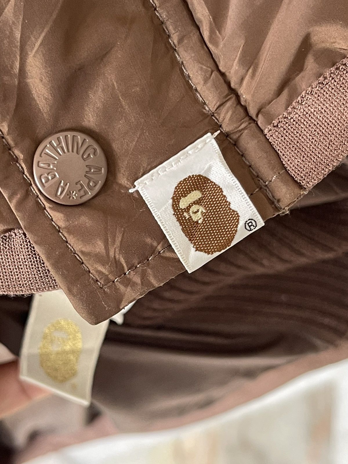 Bape × Nigo 2000s Bape Pertex 163 Puffer Vest Size US L / EU 52-54 / 3 - 12 Thumbnail