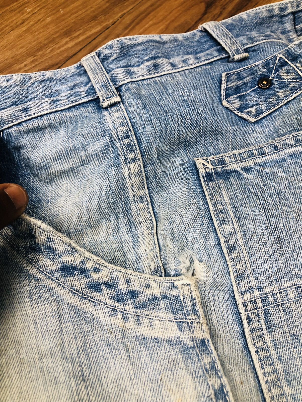 Other Woodrow Distress Jeans (35) Size US 32 / EU 48 - 12 Thumbnail