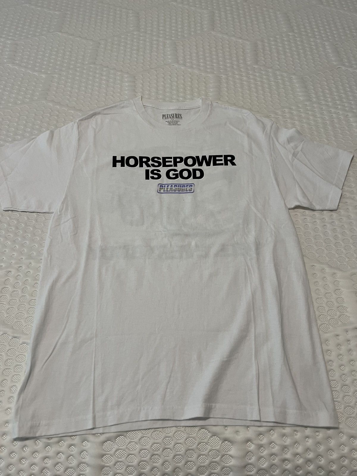 Pleasures Pleasures Horsepower is God Tee Size US L / EU 52-54 / 3 - 1 Thumbnail