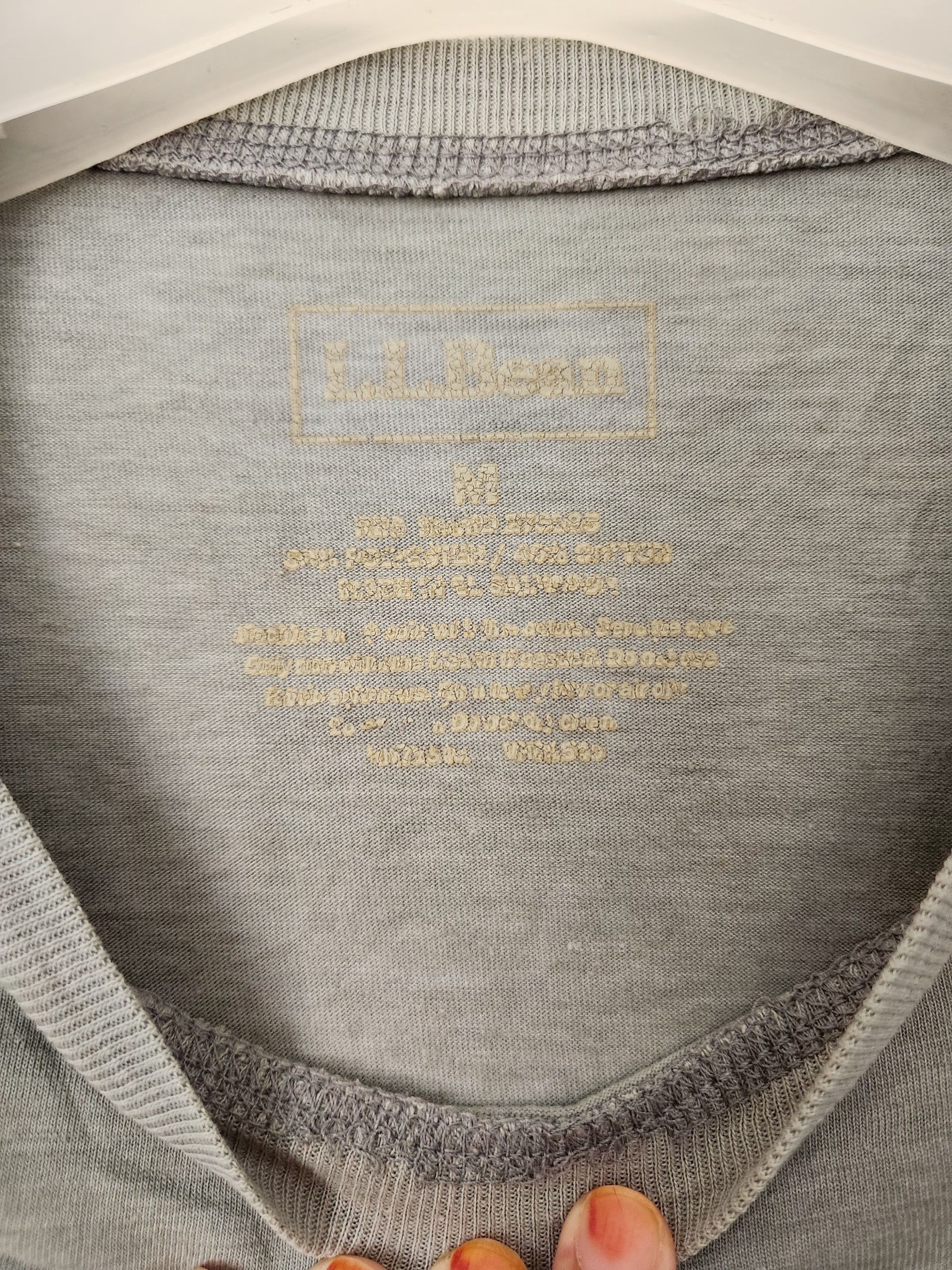 L.L. Bean L.L.Bean Grey Short Sleeve Tee Size US M / EU 48-50 / 2 - 6 Thumbnail