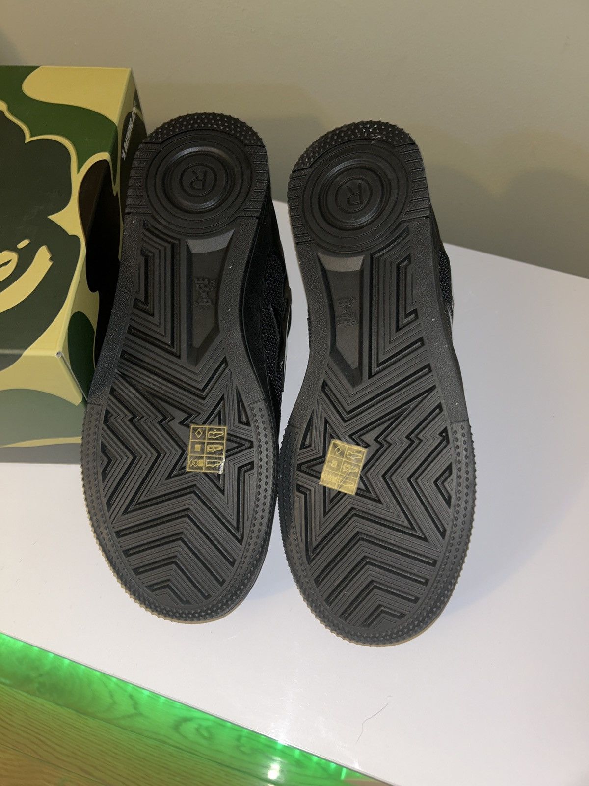 Bape GOAT Exclusive Bapesta Size US 10 / EU 43 - 5 Thumbnail
