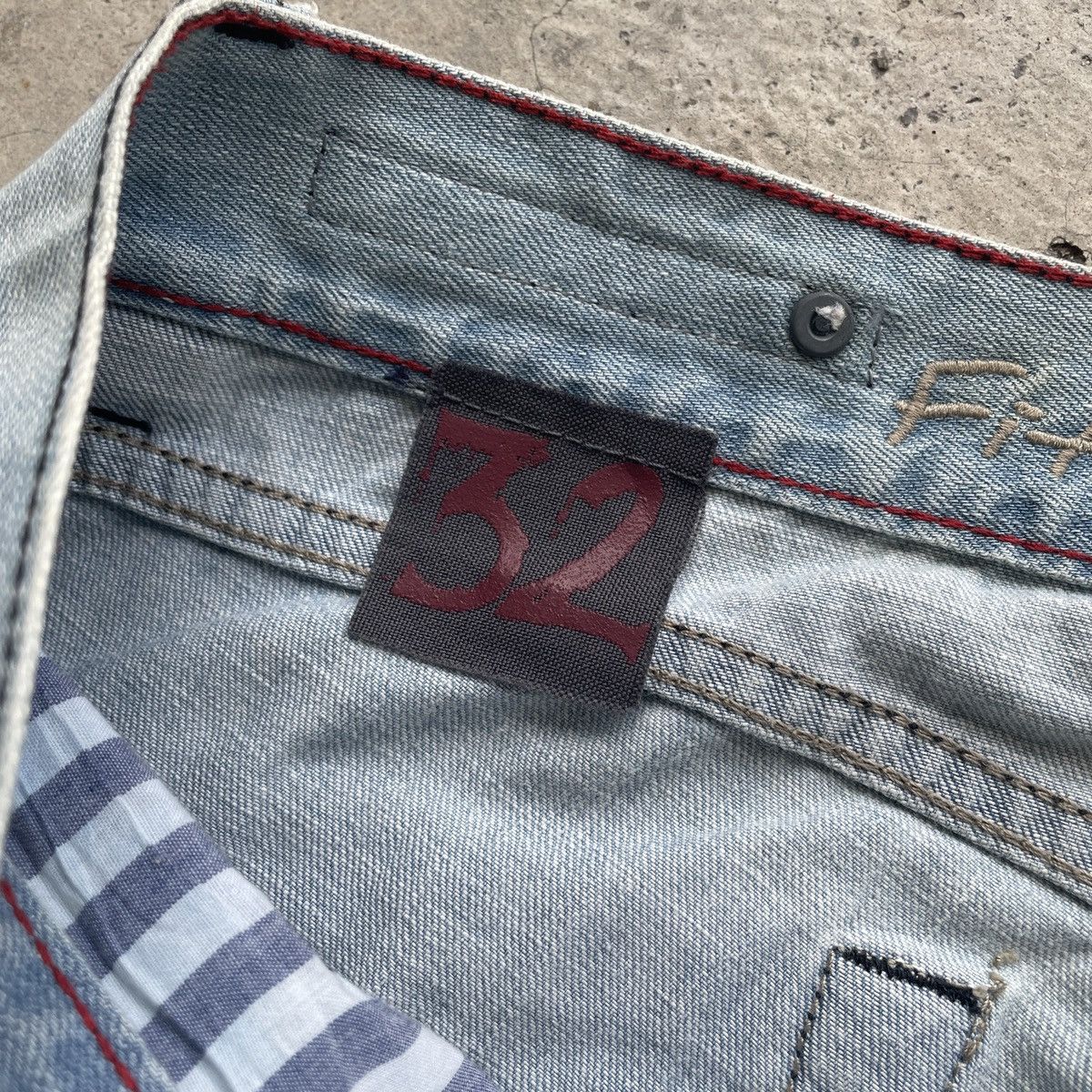 Japanese Brand W33x27 Vintage Japanese Denim Faded Jeans Pants Size US 33 - 8 Thumbnail