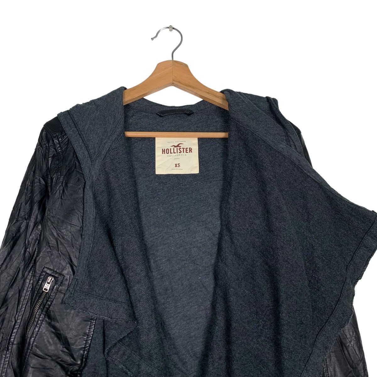 Hollister HOLLISTER Double Layer Hooded Jacket #0368-C17 Size US XS / EU 42 / 0 - 10 Thumbnail
