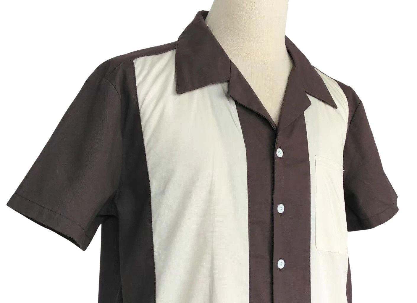 Other Vintage Style Western Shirts Bowling Shirts-gray Size US XL / EU 56 / 4 - 5 Thumbnail