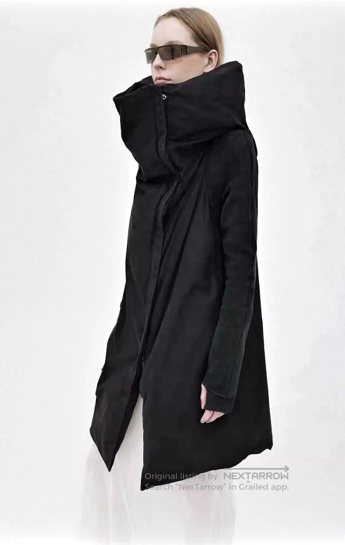 Isaac Sellam Experience ISAAC SELLAM High Neck Sheepskin Down Coat. Size US M / EU 48-50 / 2 - 9 Thumbnail
