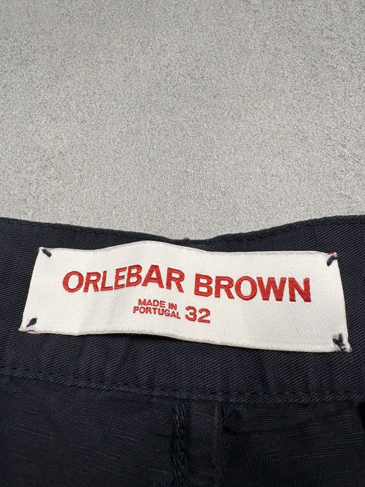 Orlebar Brown Orlebar Brown Tailored Shorts Navy Linen Cotton Portugal 32 Size US 32 / EU 48 - 9 Thumbnail