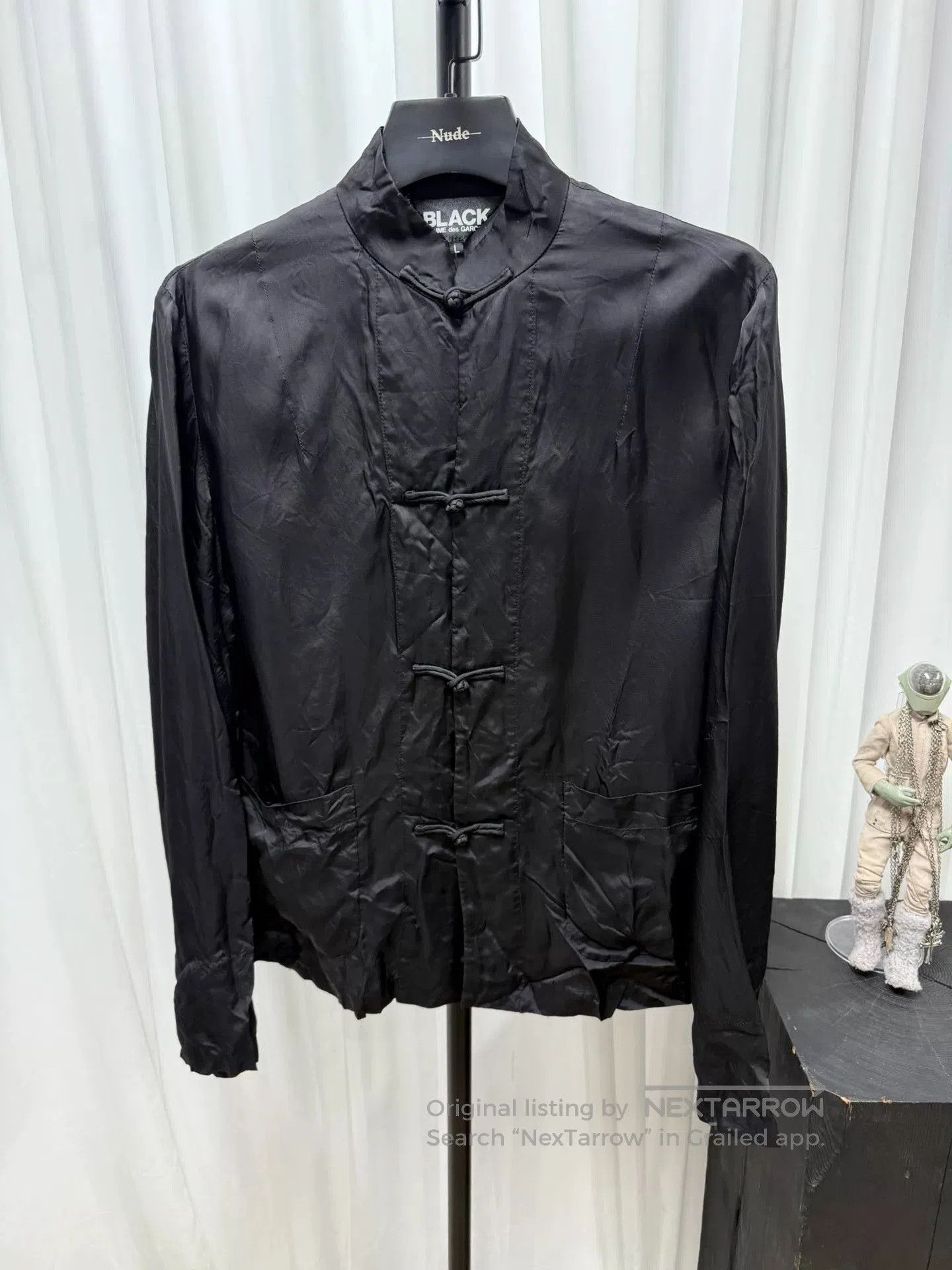 Comme des Garcons Black comme des garcons black silk embroidered jacket. Size US L / EU 52-54 / 3 - 1 Thumbnail