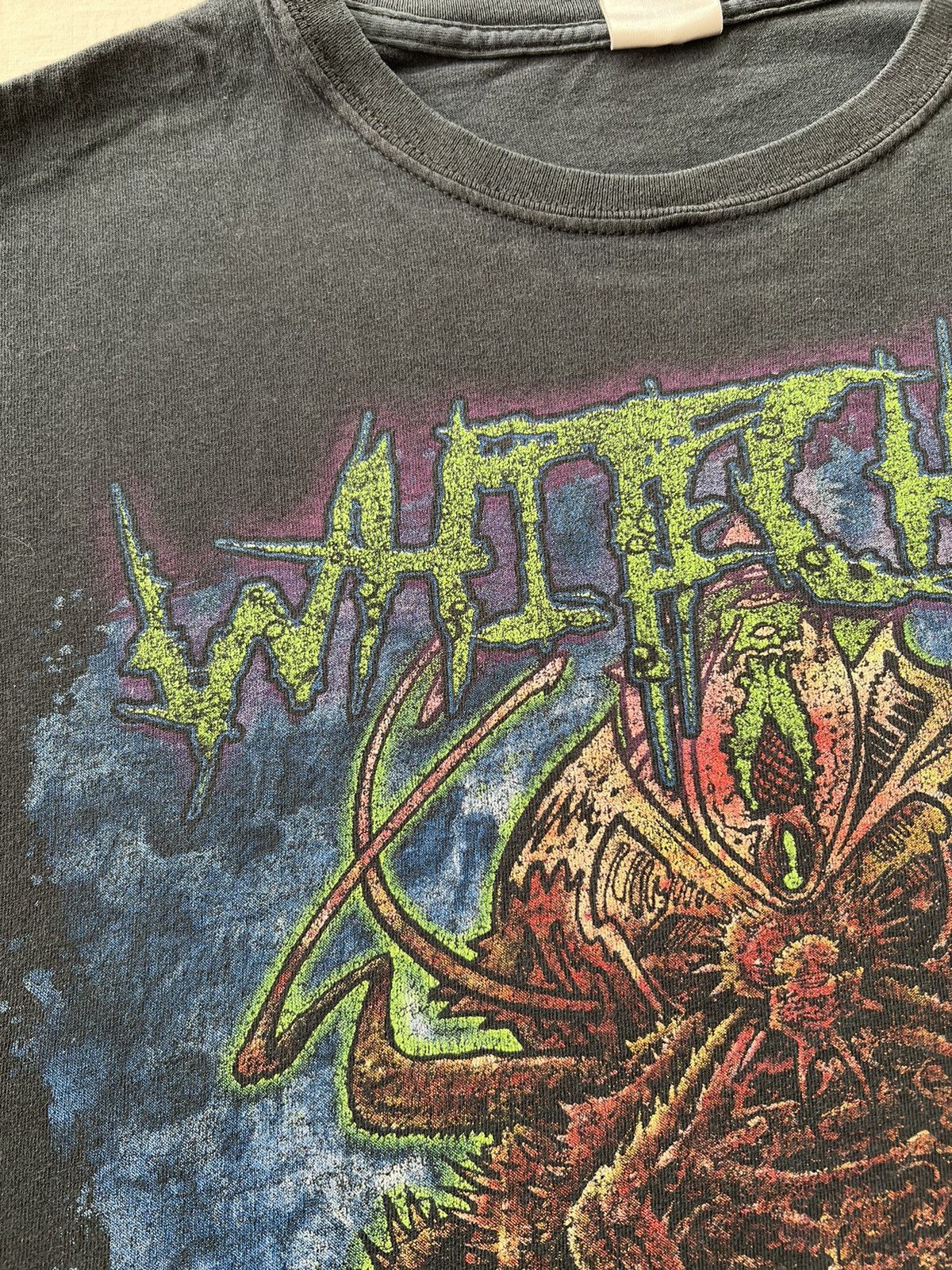 Band Tees Vintage 2000s Whitechapel Deathcore Band Black T-shirt Size US XL / EU 56 / 4 - 6 Thumbnail