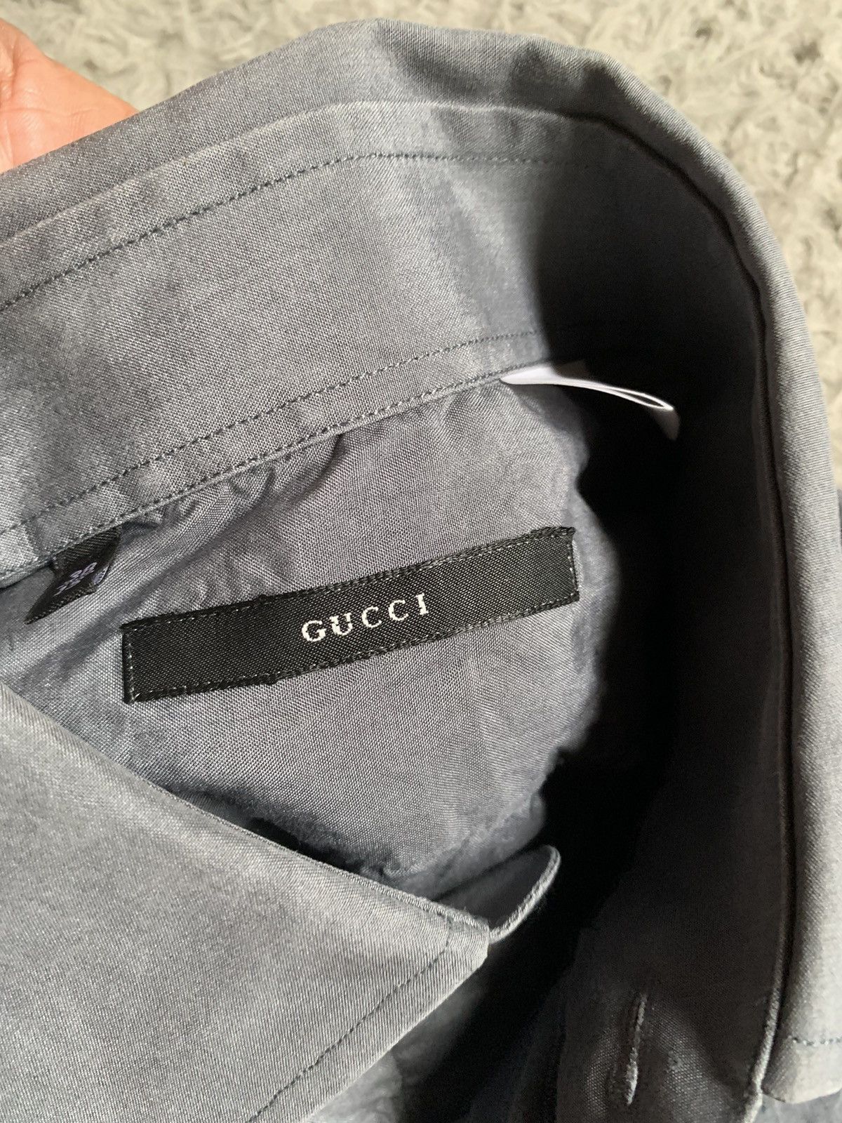 Gucci Vintage Gucci By Tom Ford Silk Dress Shirts Size XS / US 0-2 / IT 36-38 - 5 Thumbnail