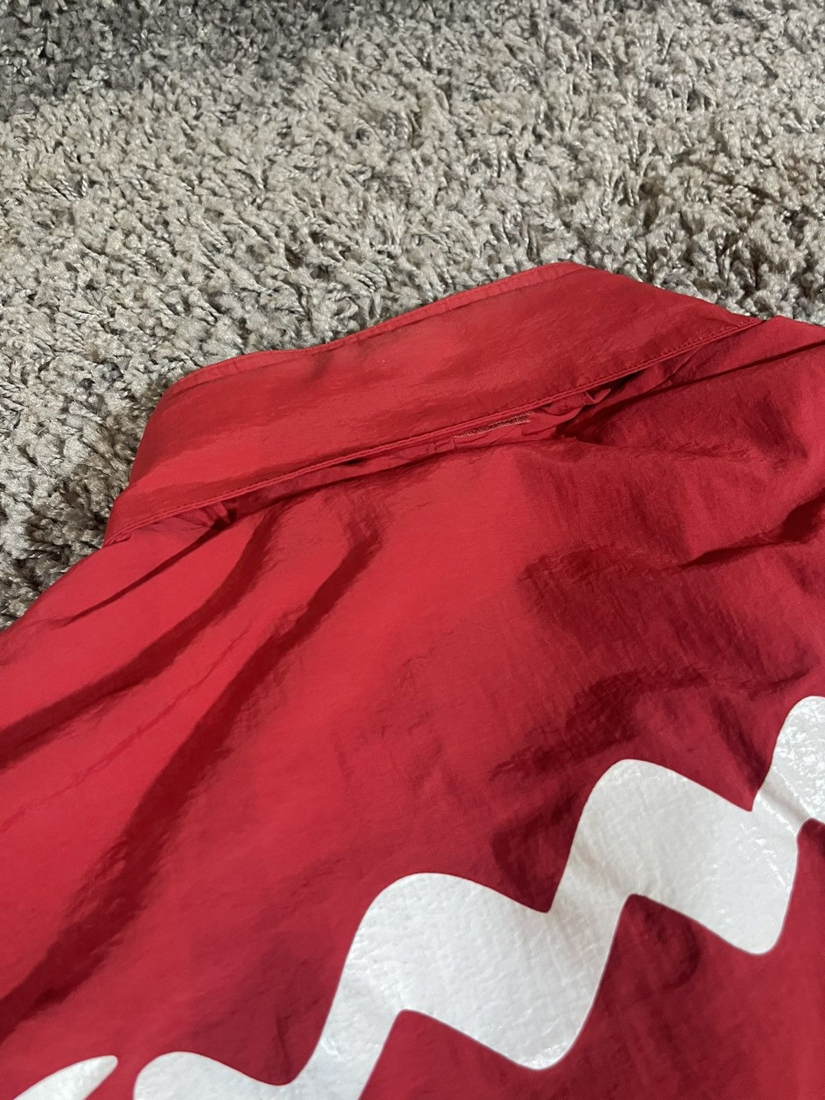 Champion × Supreme 2018SS Supreme Champion Track Hooded Jacket Red Size US M / EU 48-50 / 2 - 11 Thumbnail