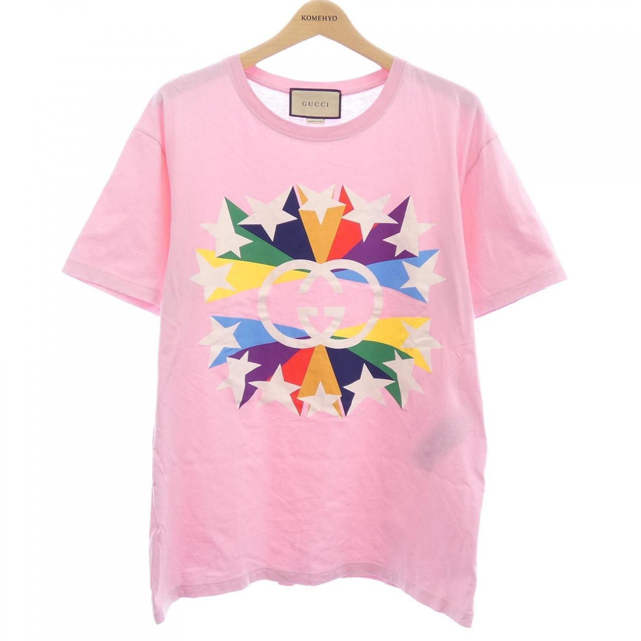 Gucci Gucci Gucci Cotton T Shirt Textile T-Shirts 548334 XJDNH DUTY FREE for USA Size ONE SIZE - 1 Thumbnail